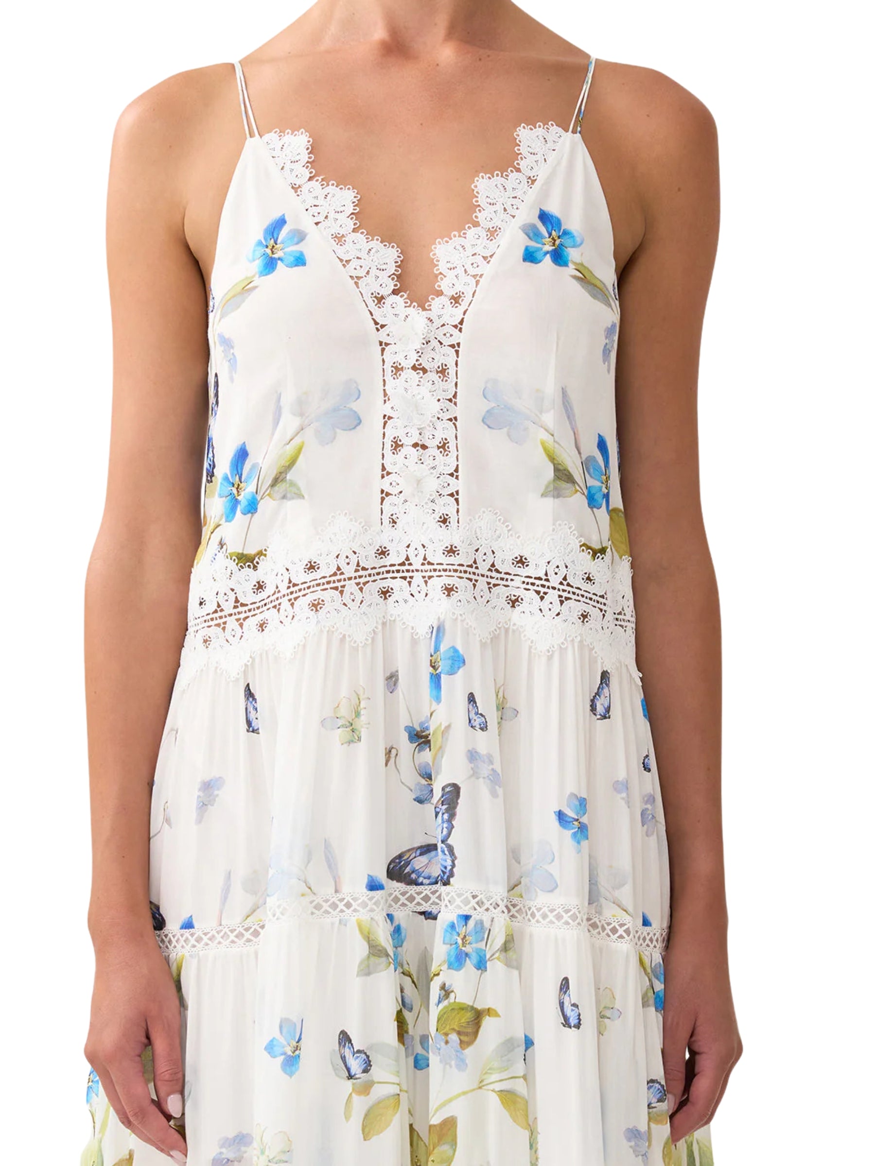 camilla-Trapeze-Tiere- Maxi-Dress -Botanical -Ballads