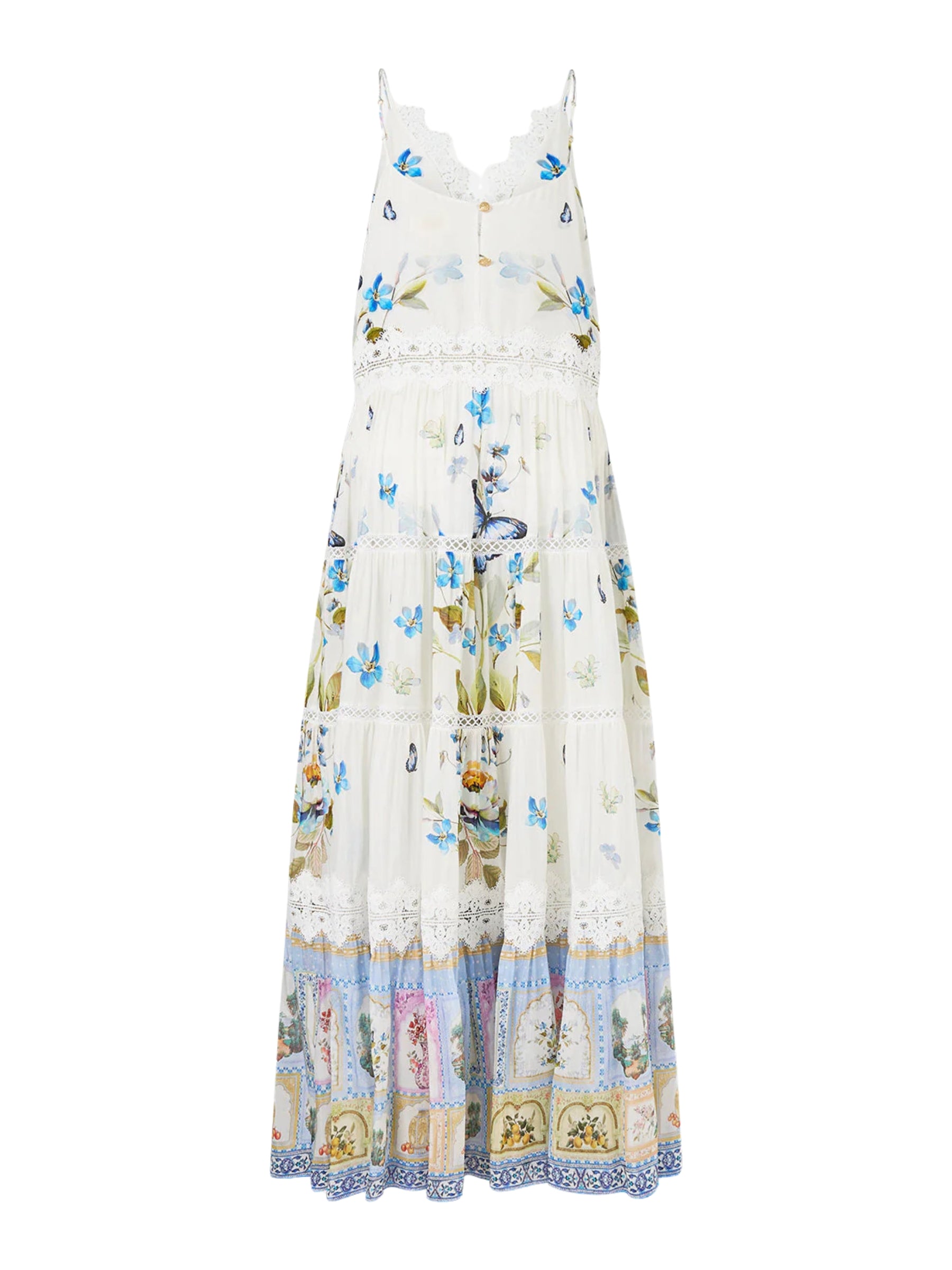 camilla-Trapeze-Tiere- Maxi-Dress -Botanical -Ballads