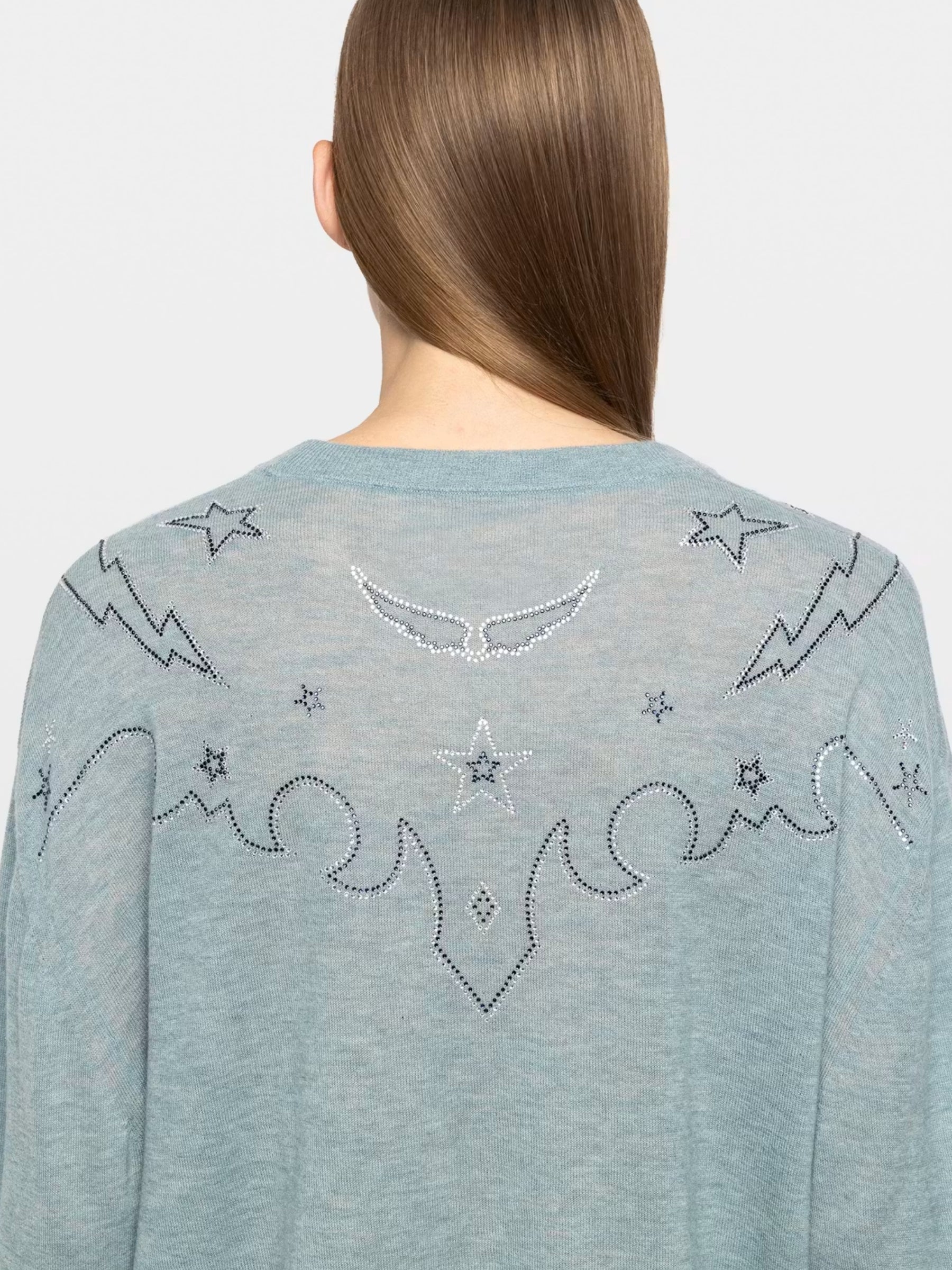 Swapy Cashmere Sweater - Frozen