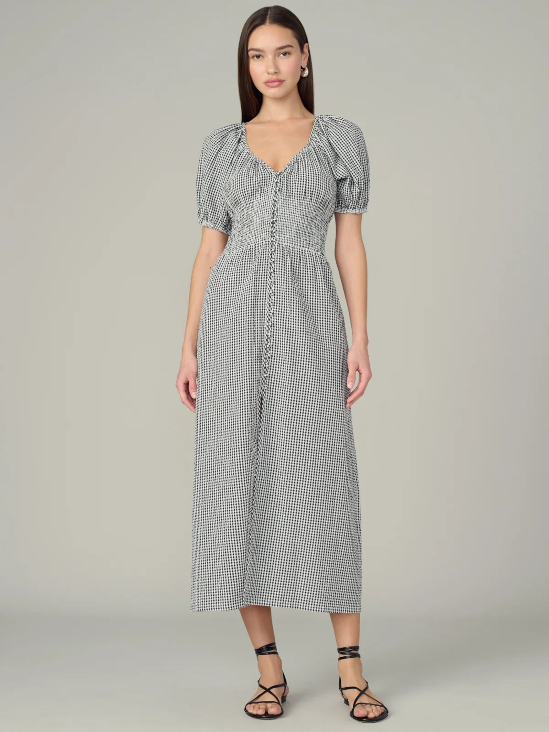 The Monet Maxi - Gingham