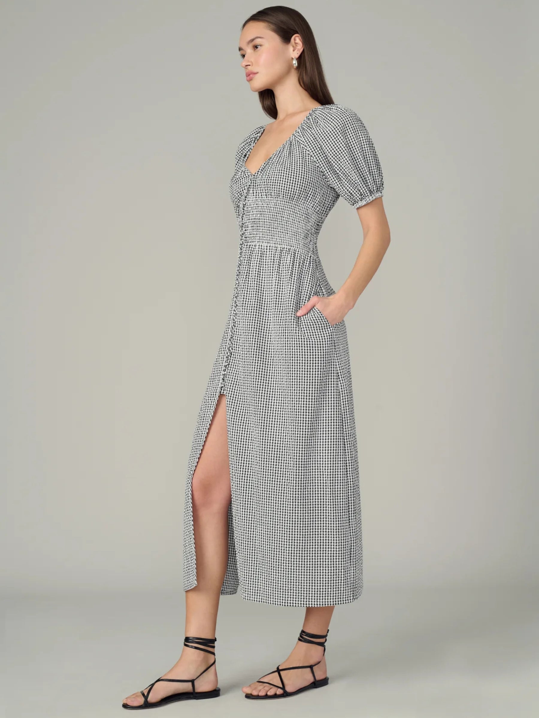 The Monet Maxi - Gingham