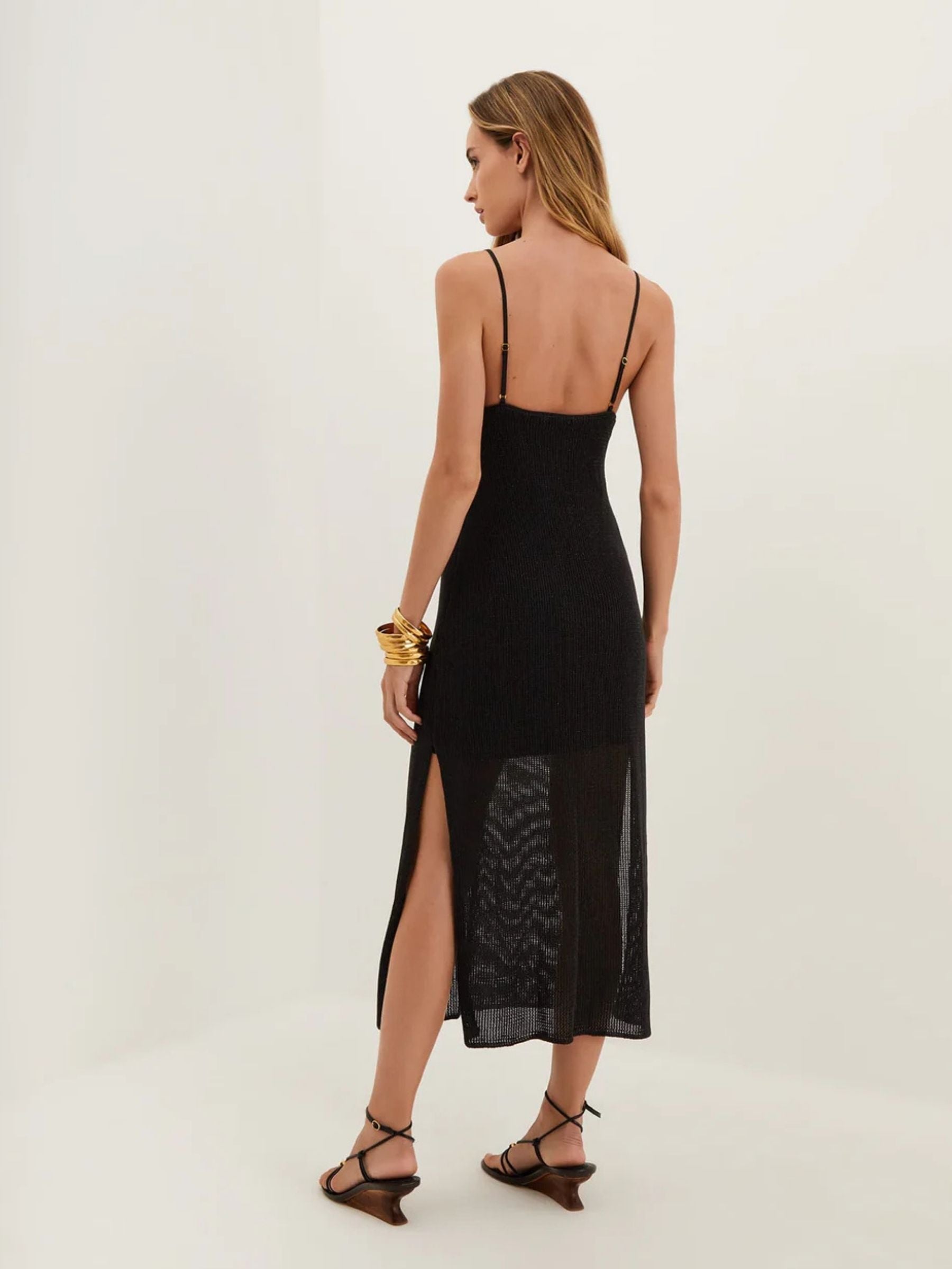 VIX-SOLID-KNIT-STONE-MIDI-DRESS-BLACK