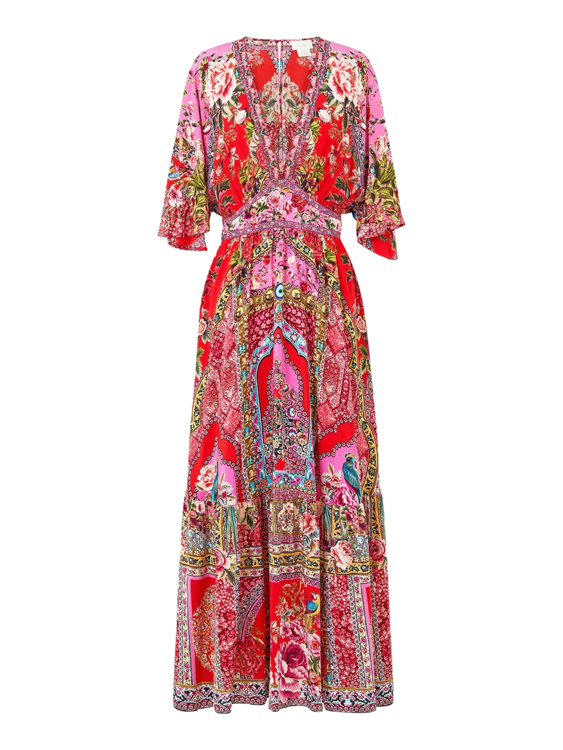 Waisted Dress w/ Hem Ruffle - Heirloom Empire