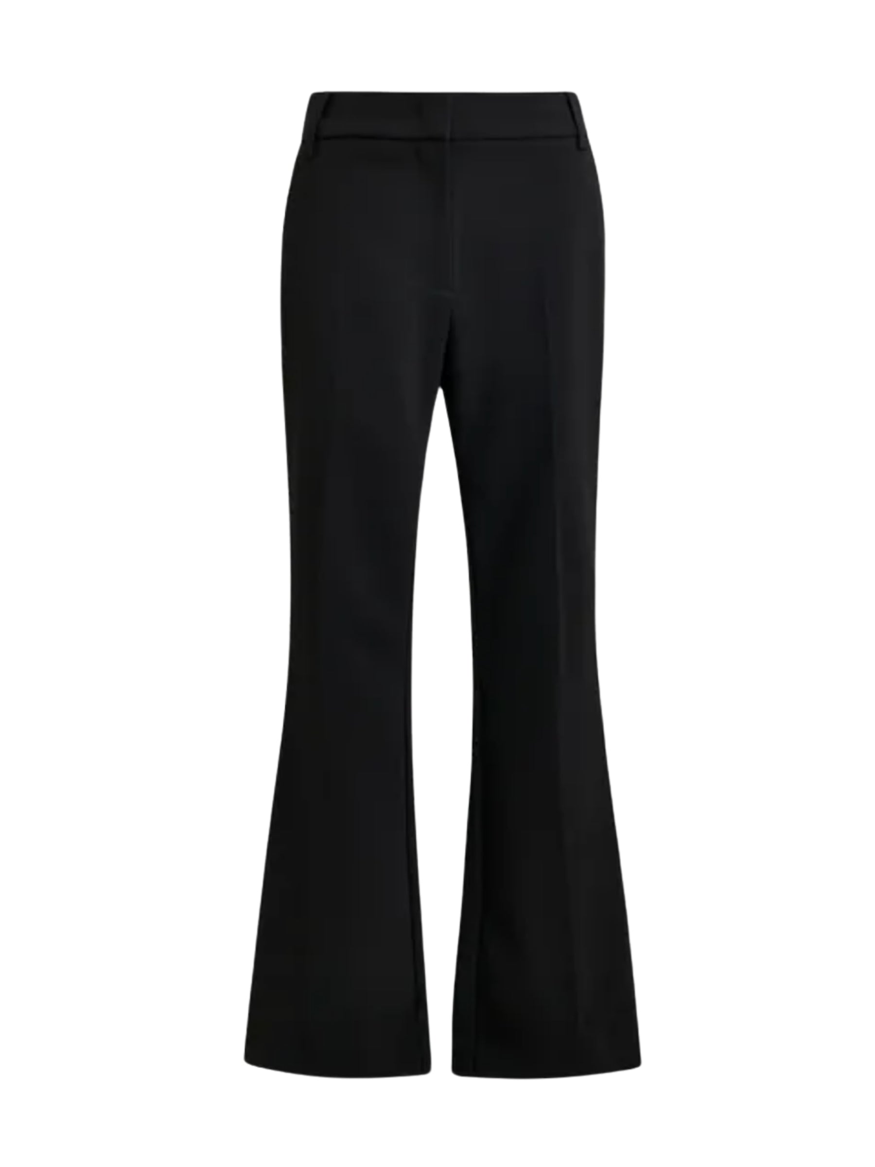 Ibel Flared Pant w/ Rhinestone Sideseams - Black