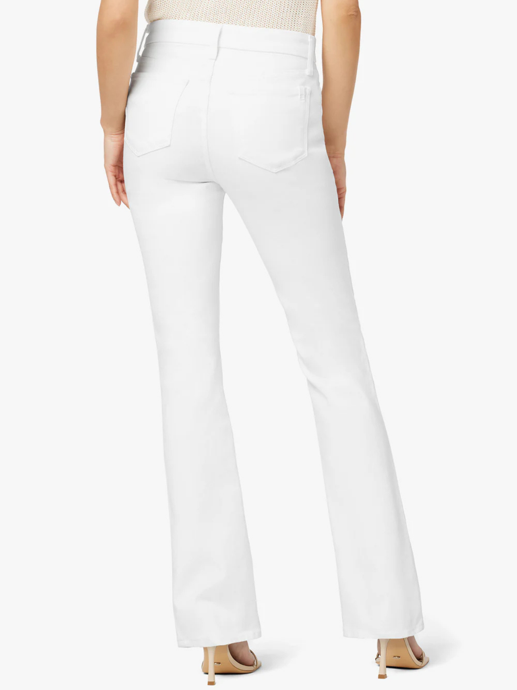 The Provocateur Petite Bootcut - White