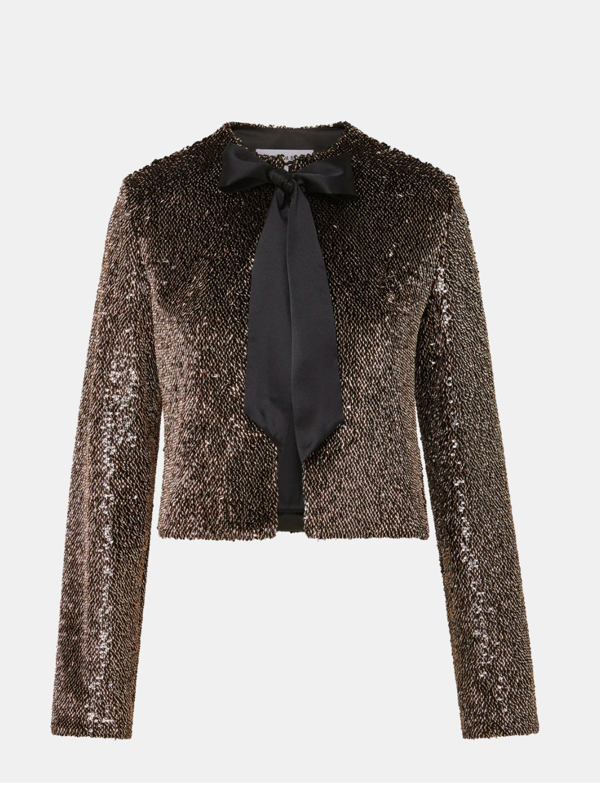 Bancroff Sequin Jacket - Copper Metallic
