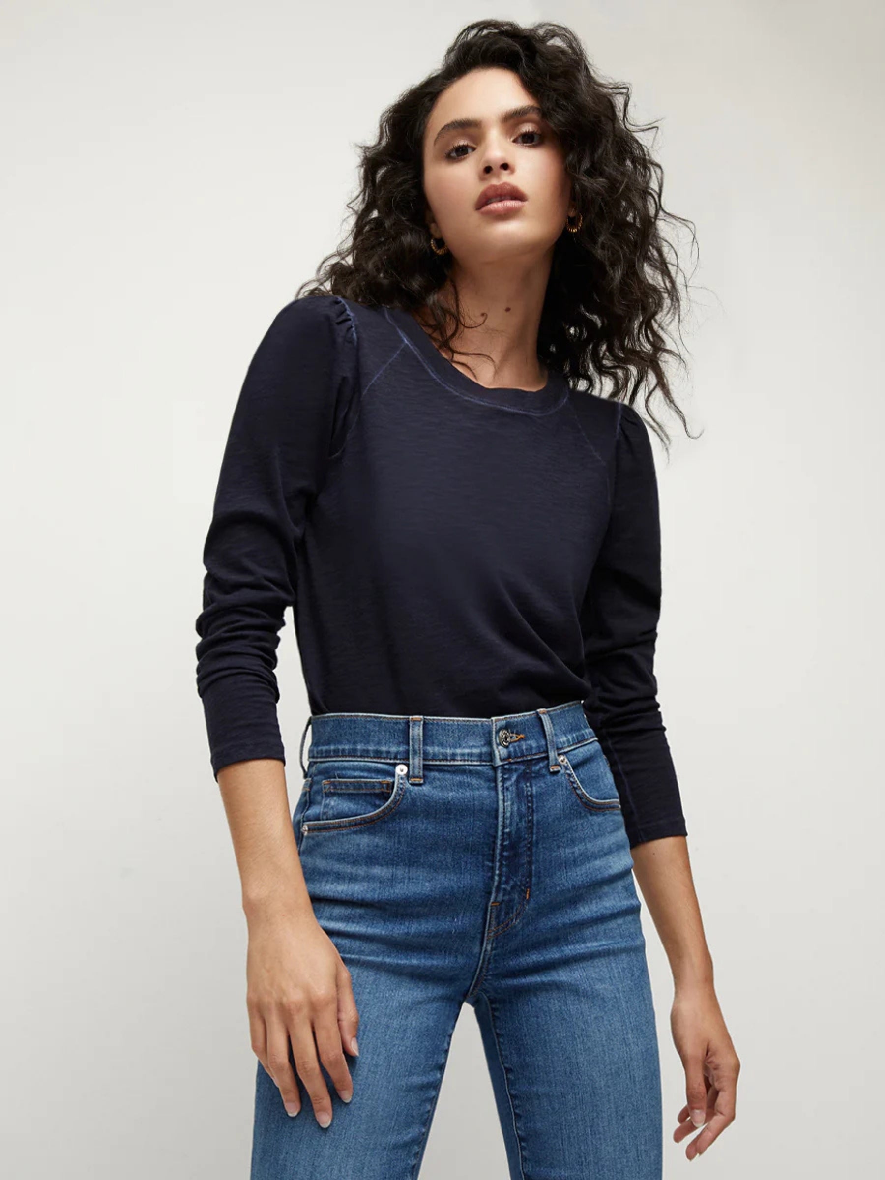 Mason Baseball Tee - Navy