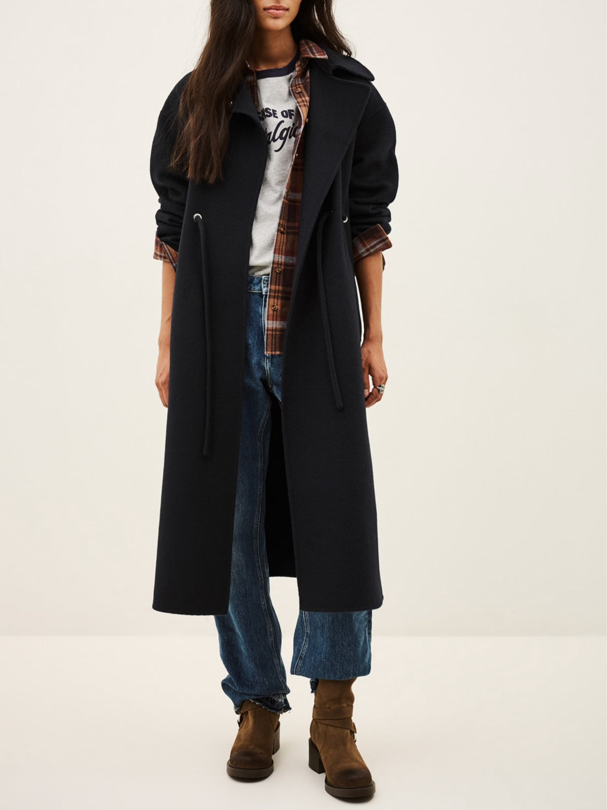 Kate Coat - Navy