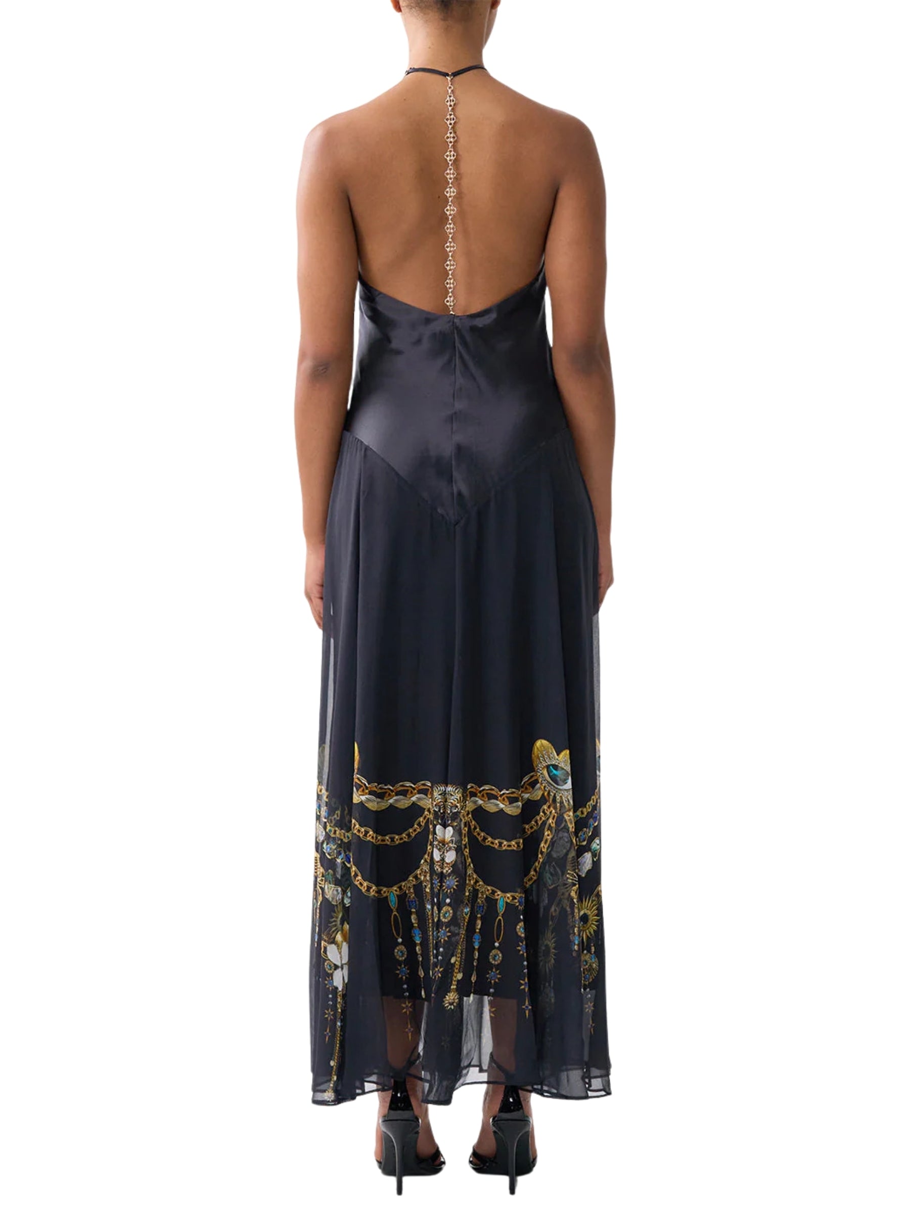 Hardware Detail Slip Dress - Amulets and Alchemy