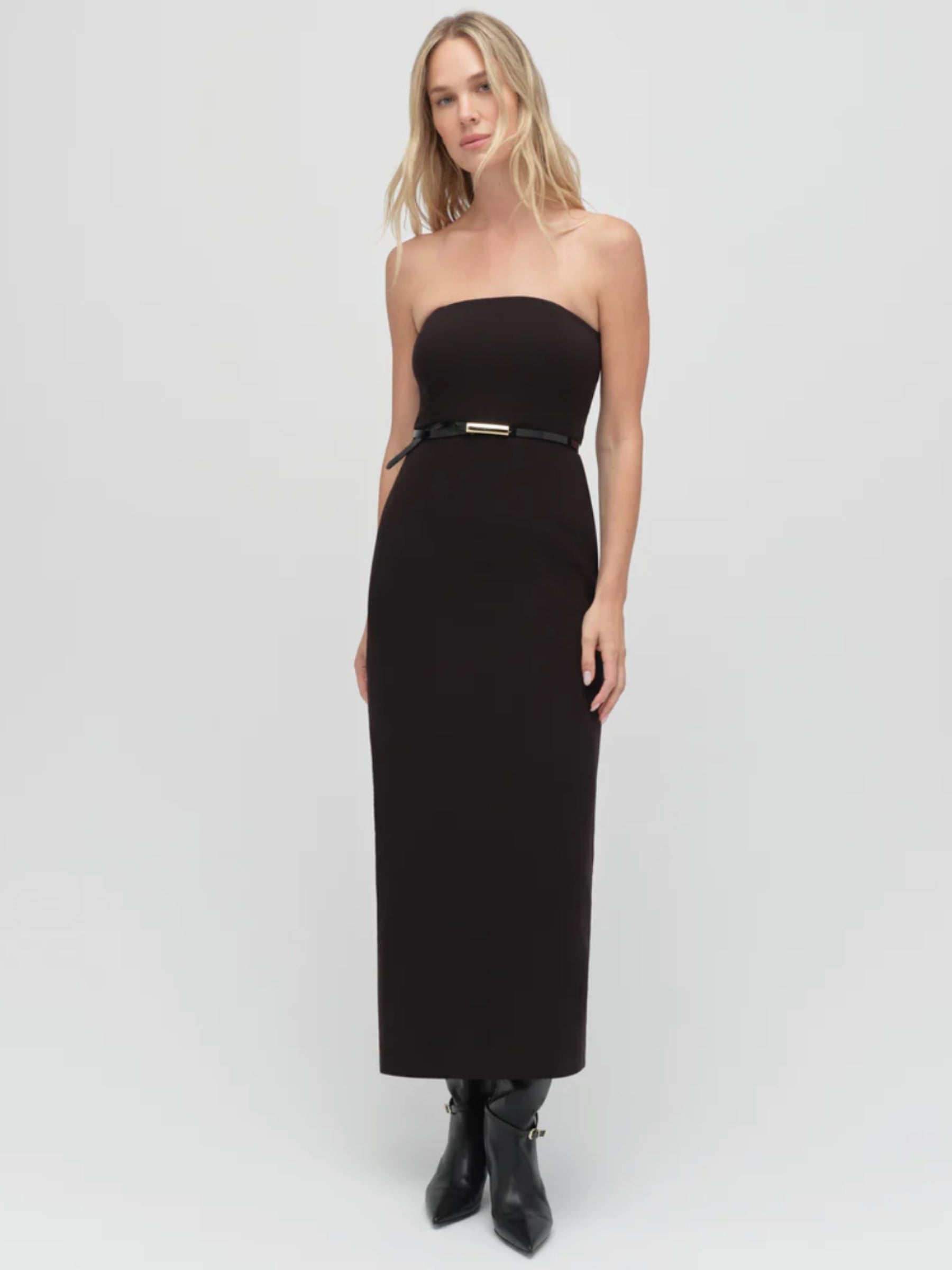 The Long Willow Dress - Black