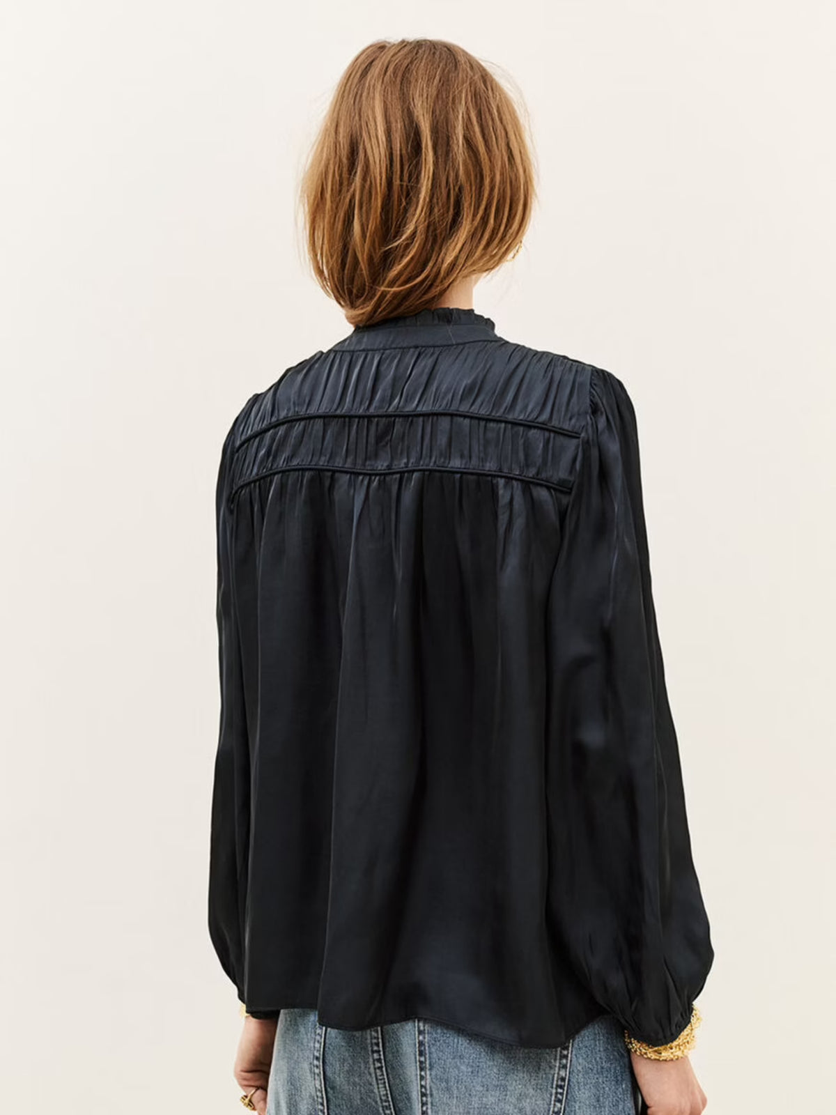 Cessia Loose Fitting Shirt - Blue