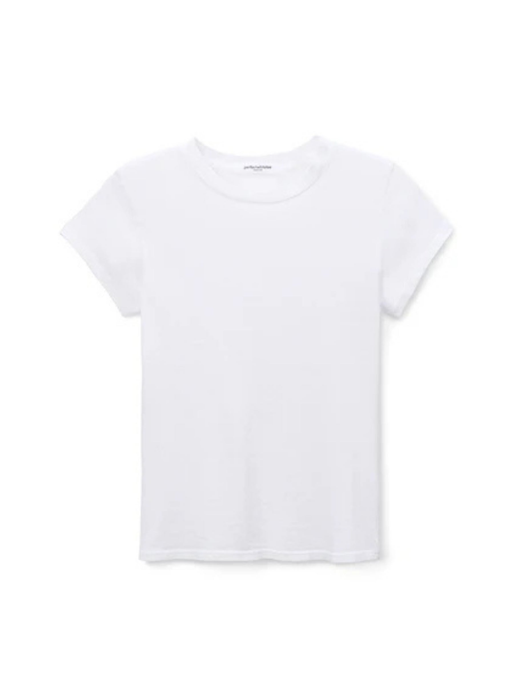 Sheryl Cotton Baby Tee - White