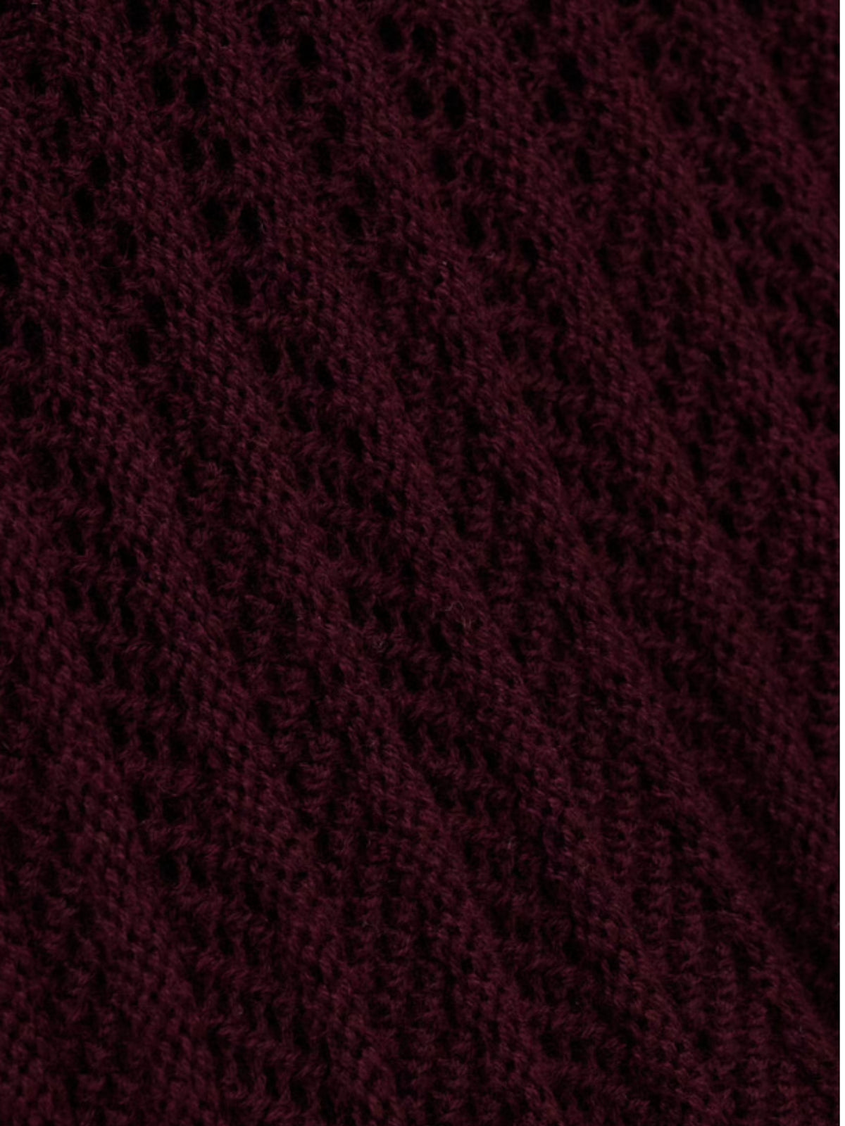 Paola Knit Dress - Aubergine