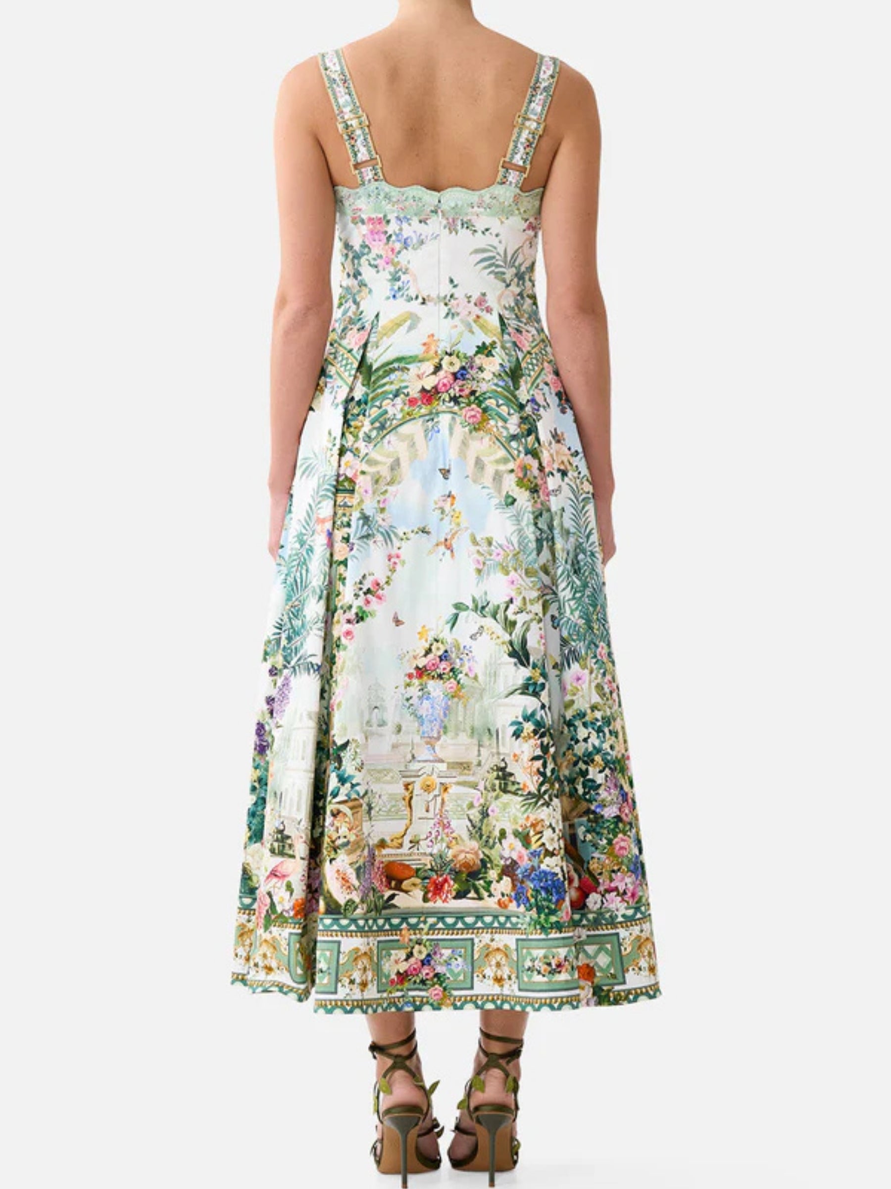 Long Fit & Flare Dress - Art for the Empress