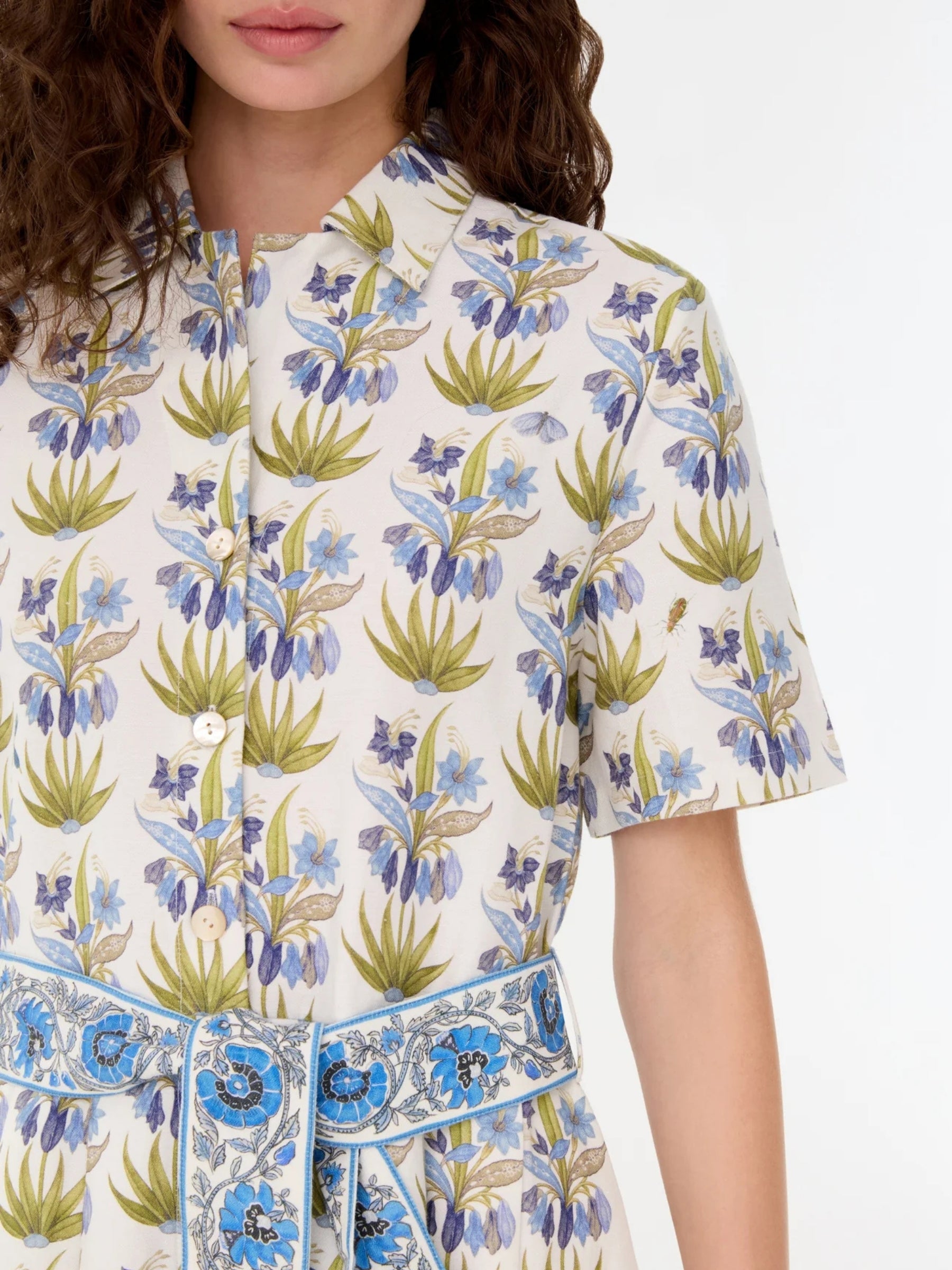 Claudia Dress Celestine Flower