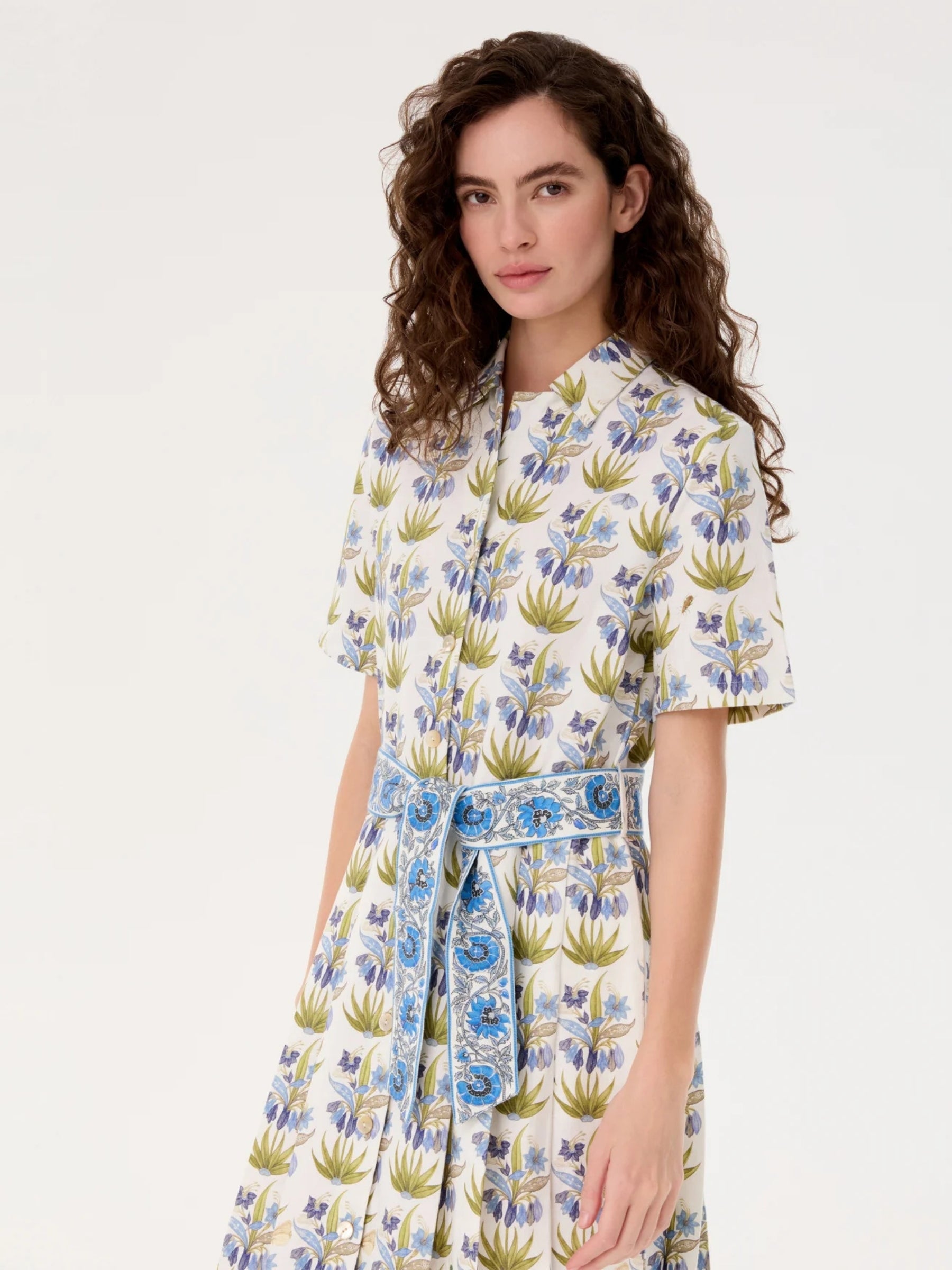 Claudia Dress Celestine Flower