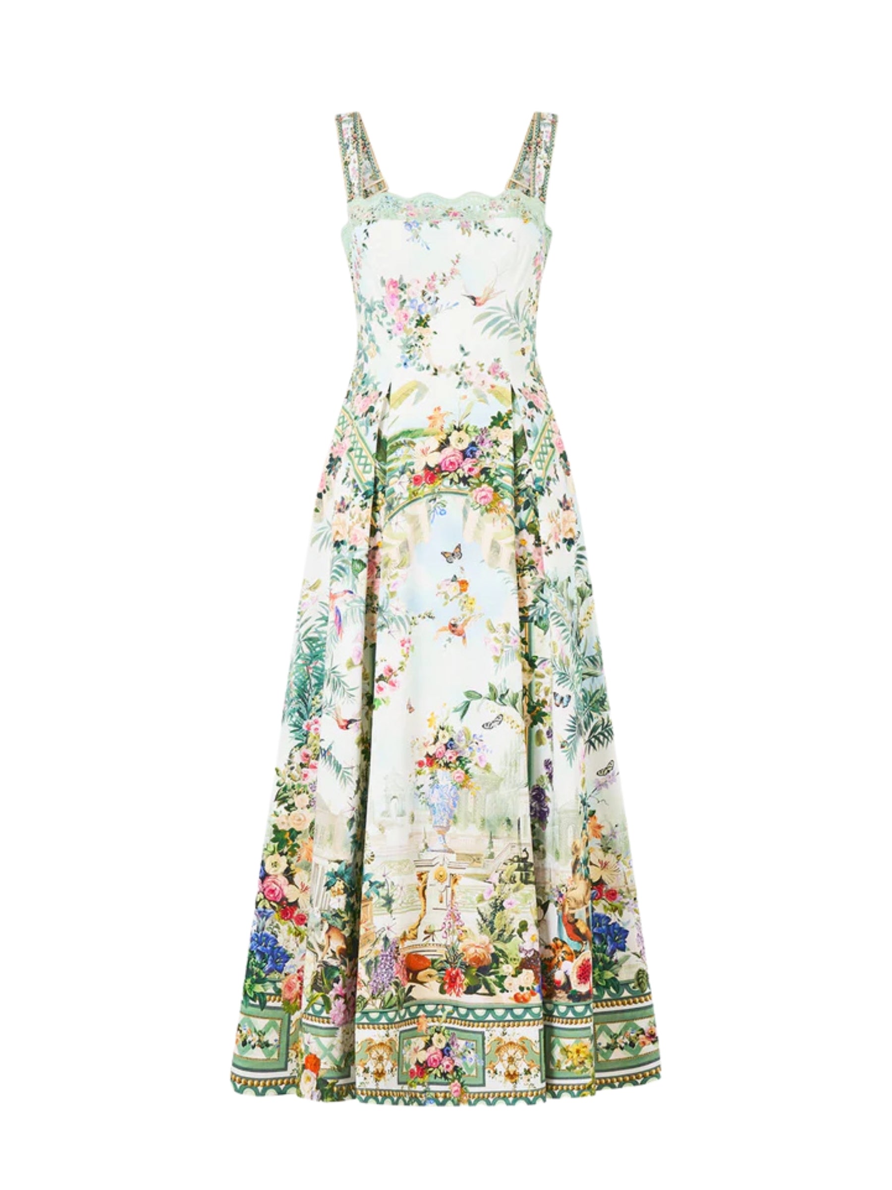 Long Fit & Flare Dress - Art for the Empress