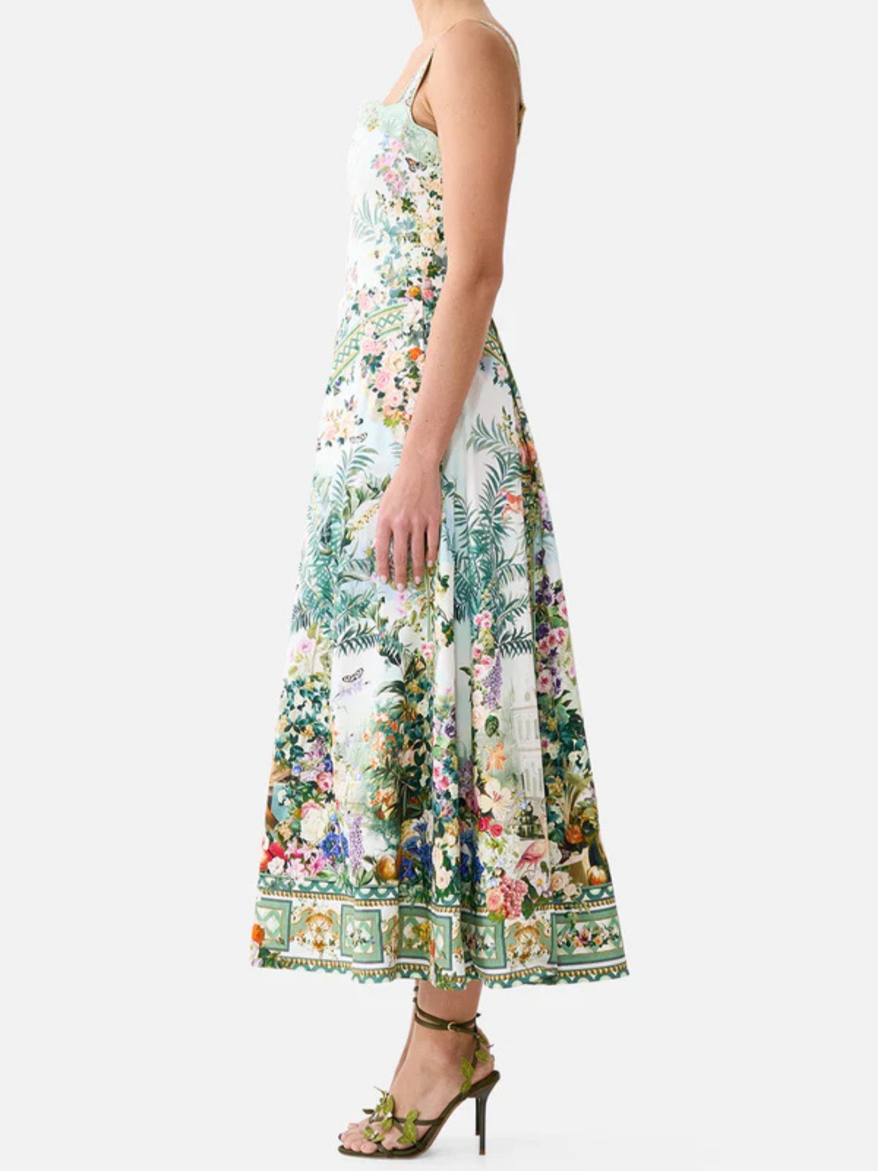 Long Fit & Flare Dress - Art for the Empress