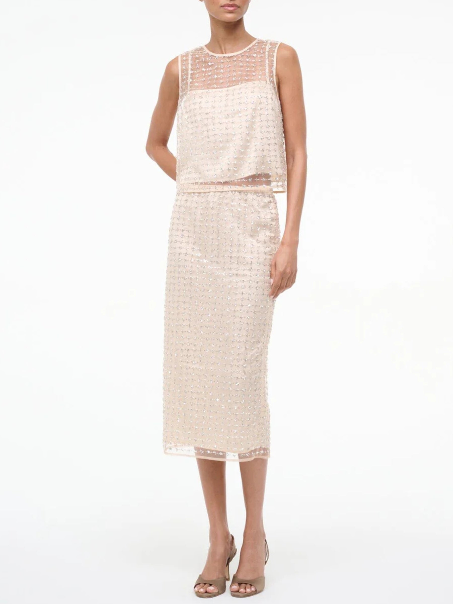 Ciara Midi Skirt - Stardust