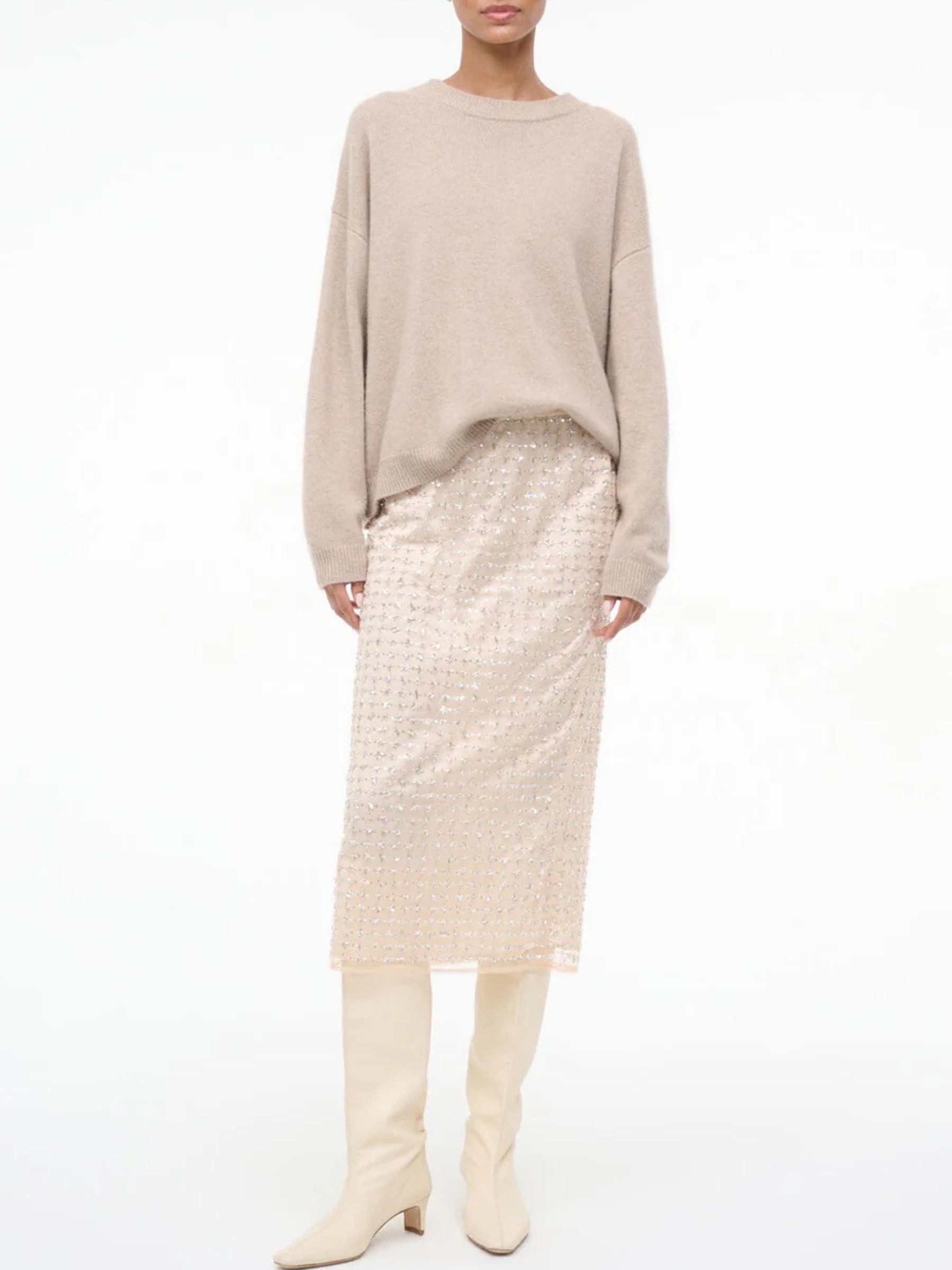 Ciara Midi Skirt - Stardust