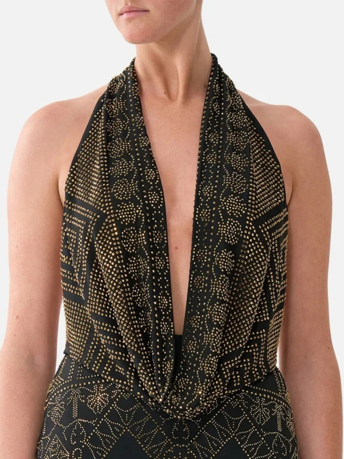 Deep Cowl Plunge Dress - The Secession Sessions