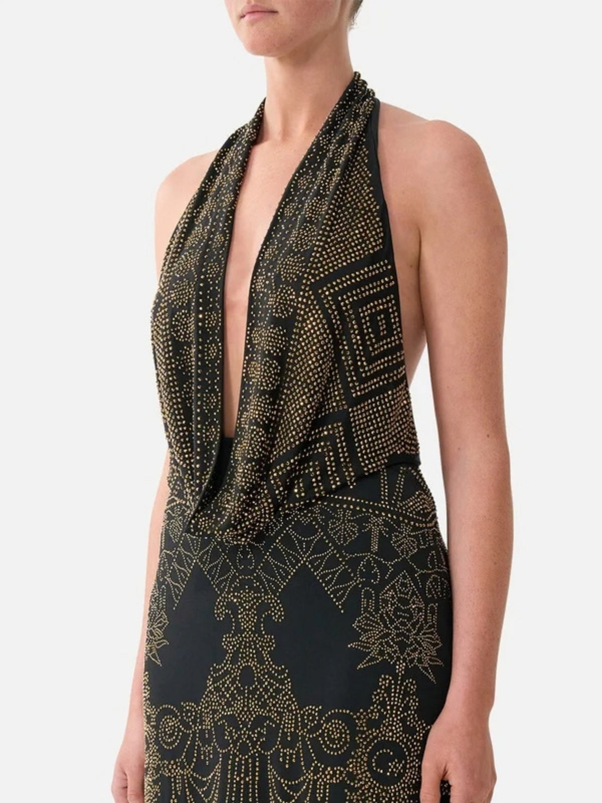 Deep Cowl Plunge Dress - The Secession Sessions