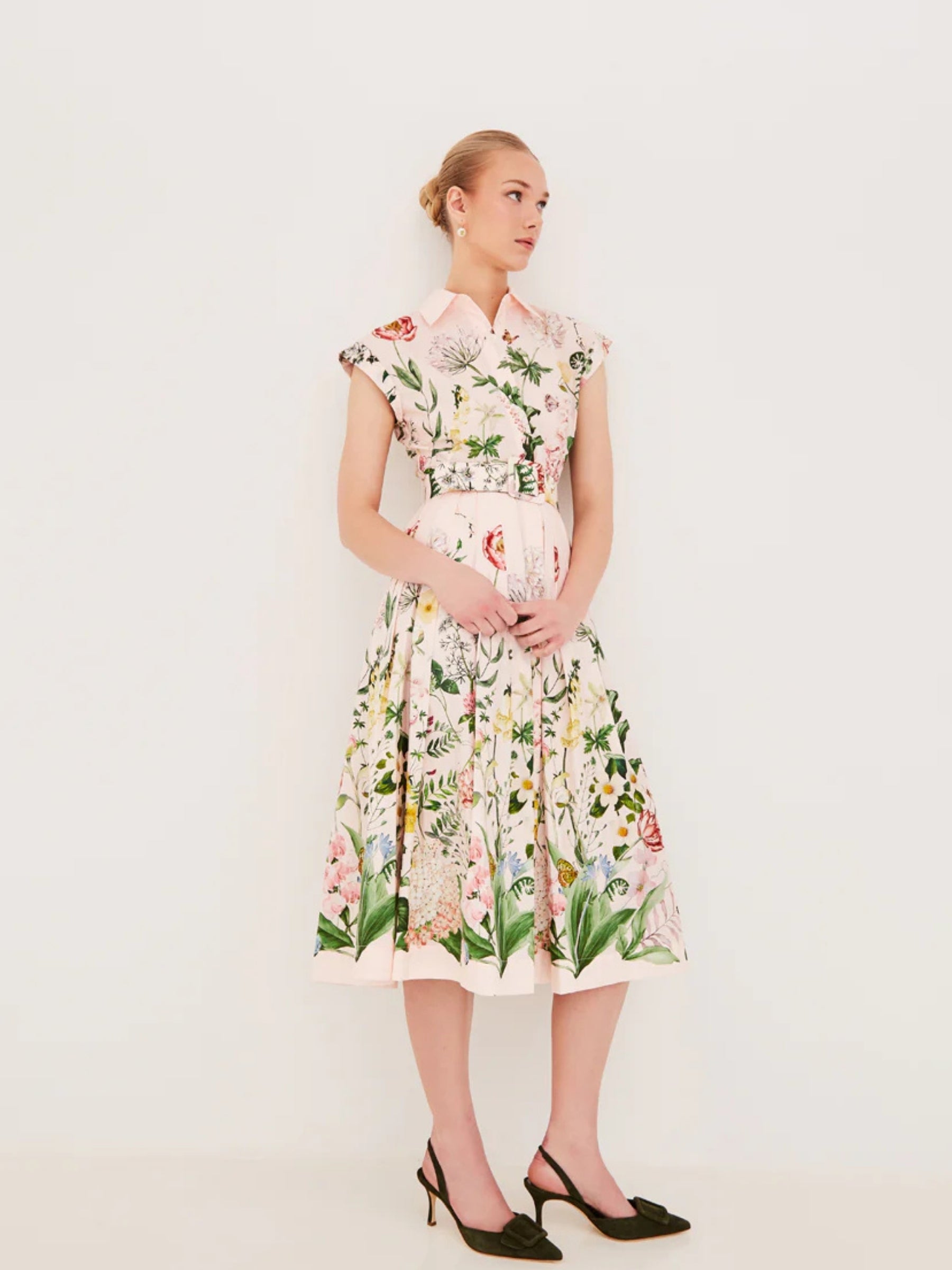 Octavia Dress - Bloomsfield Pink