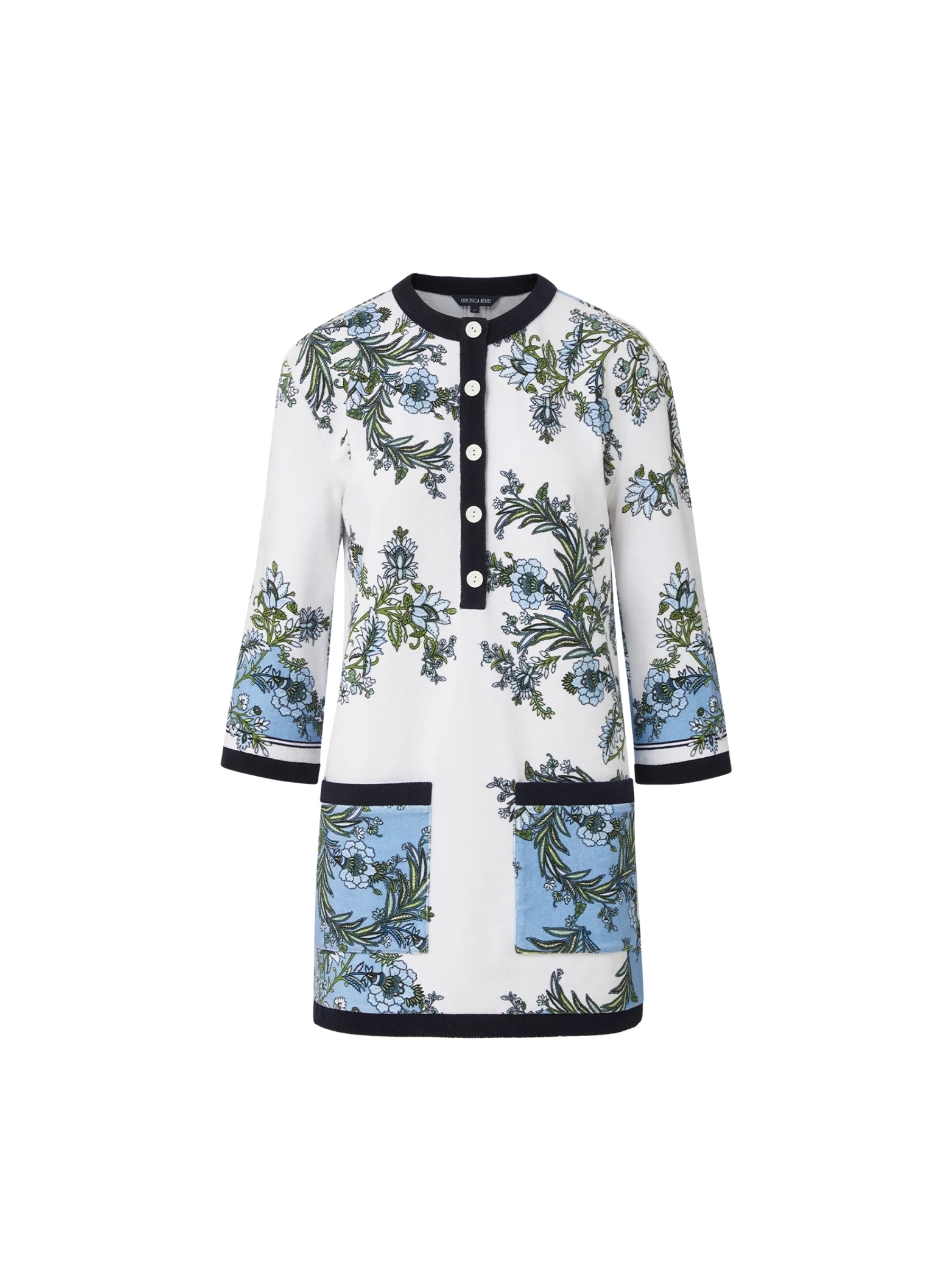 Briarcliff Dress - Blue Jay Multi