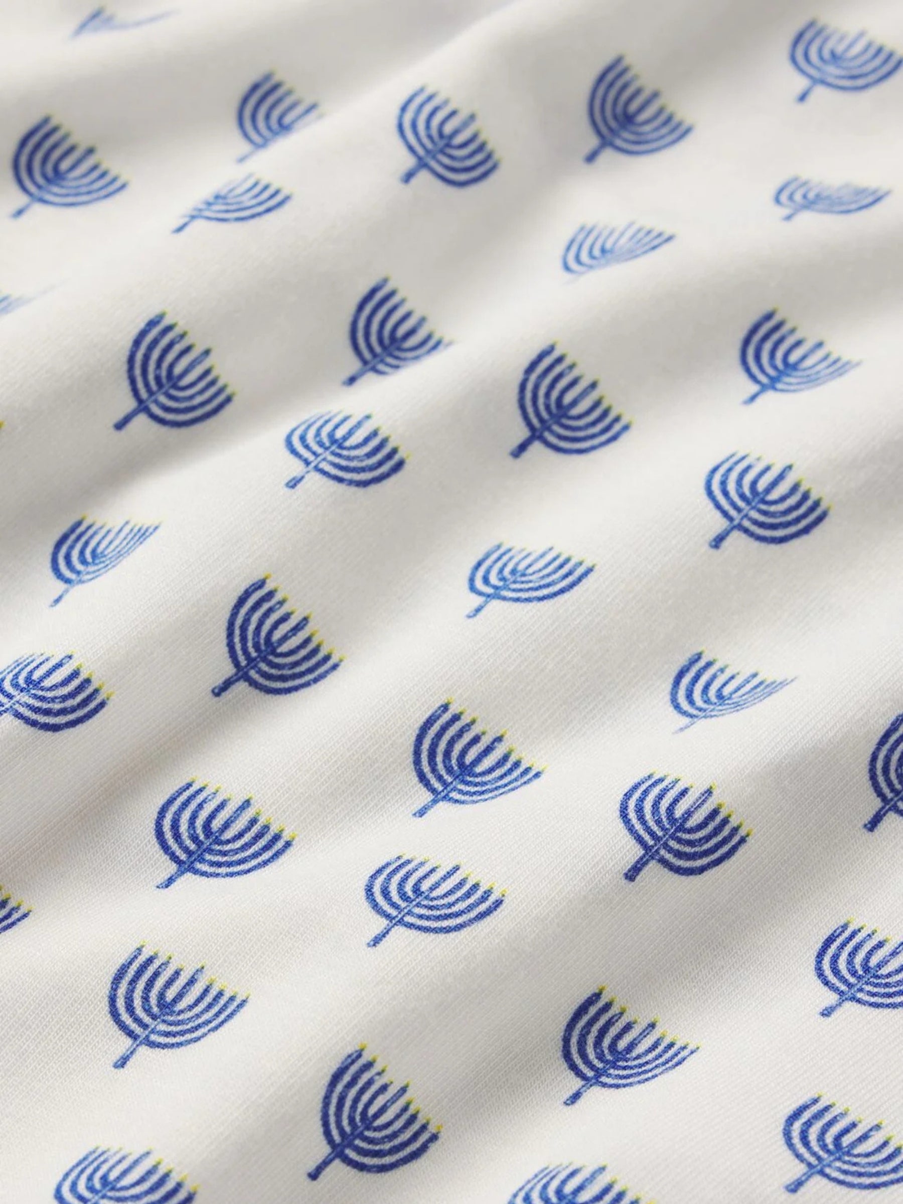 Gisele Printed Long Sleeve PJs - Hannukah Glow