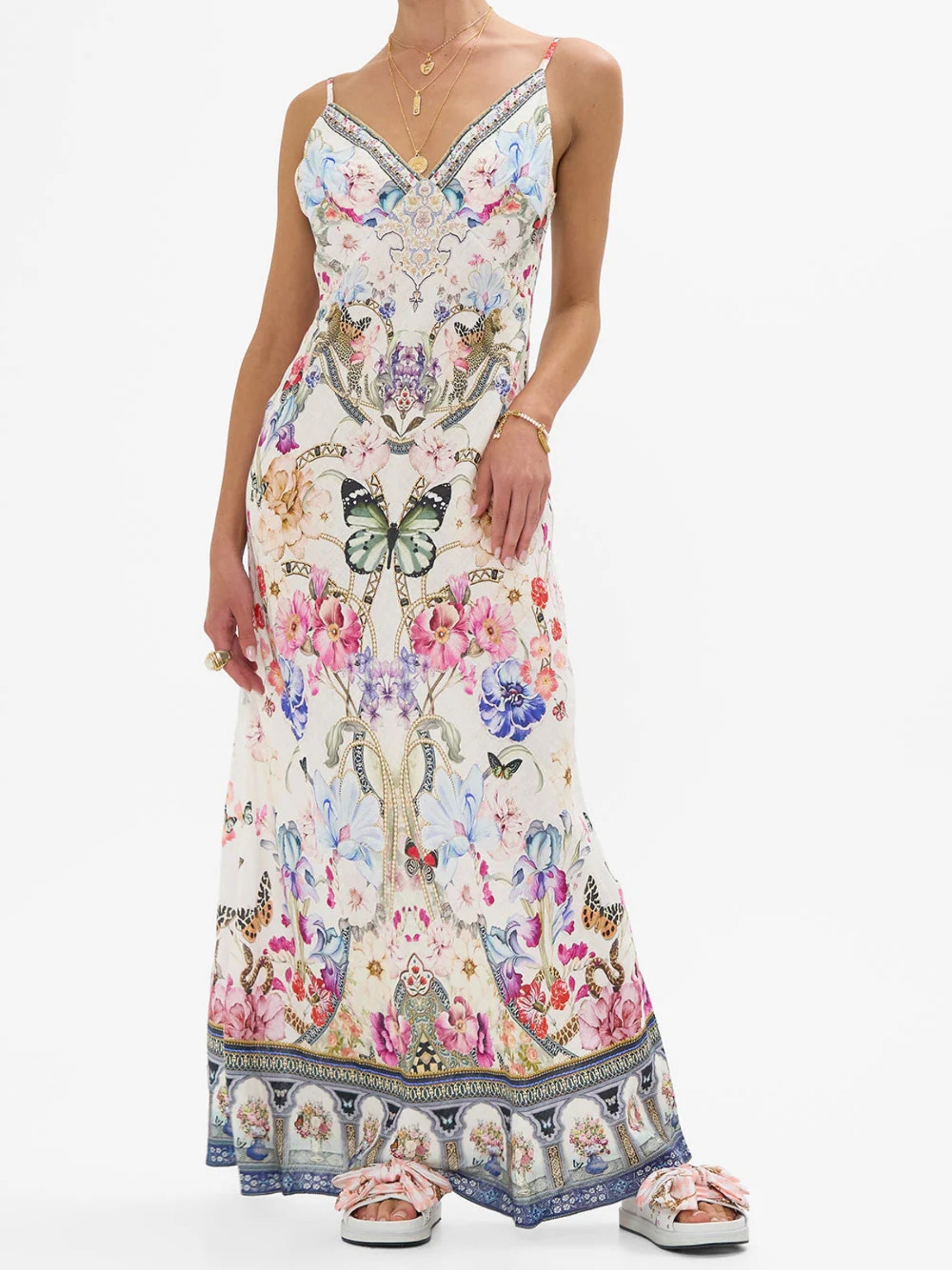 オールインワン・サロペット Camilla Monserrate Magic Midi Dress Camilla Monserrate Magic Midi Dress in Multicolor | THE LIST