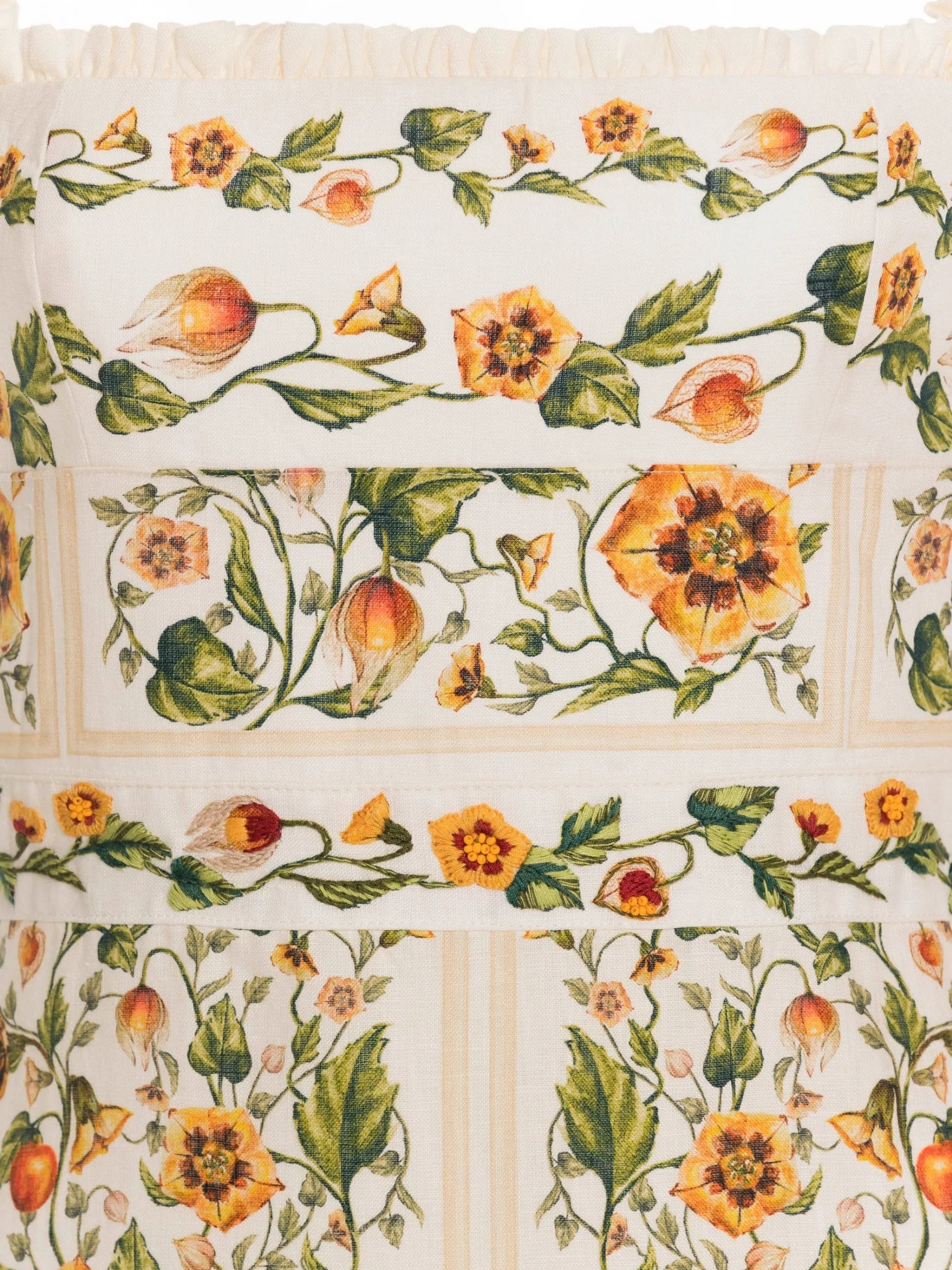 Nispero Uchuva Midi Dress - Multi