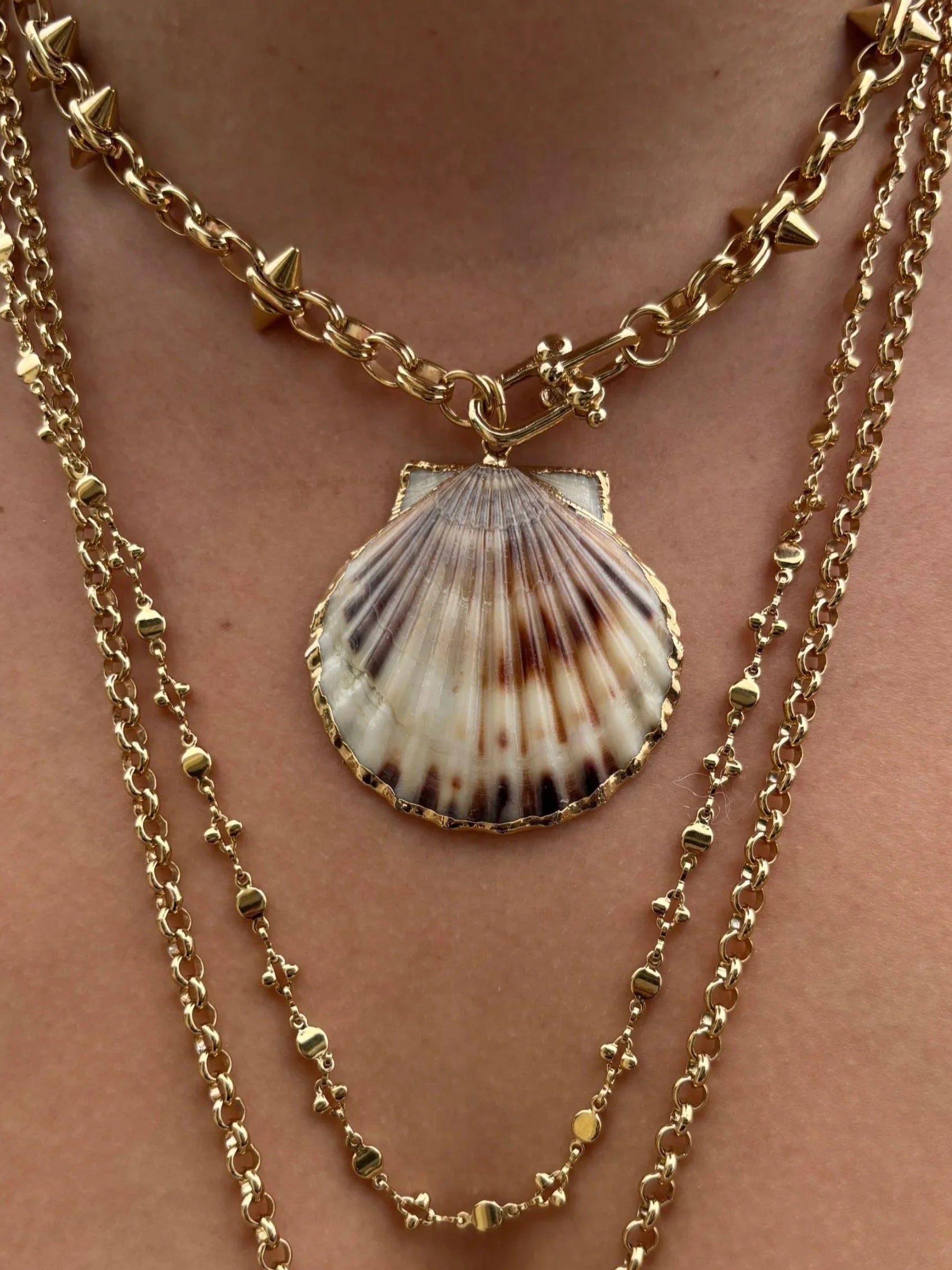 Donatella Chain Necklace - Gold