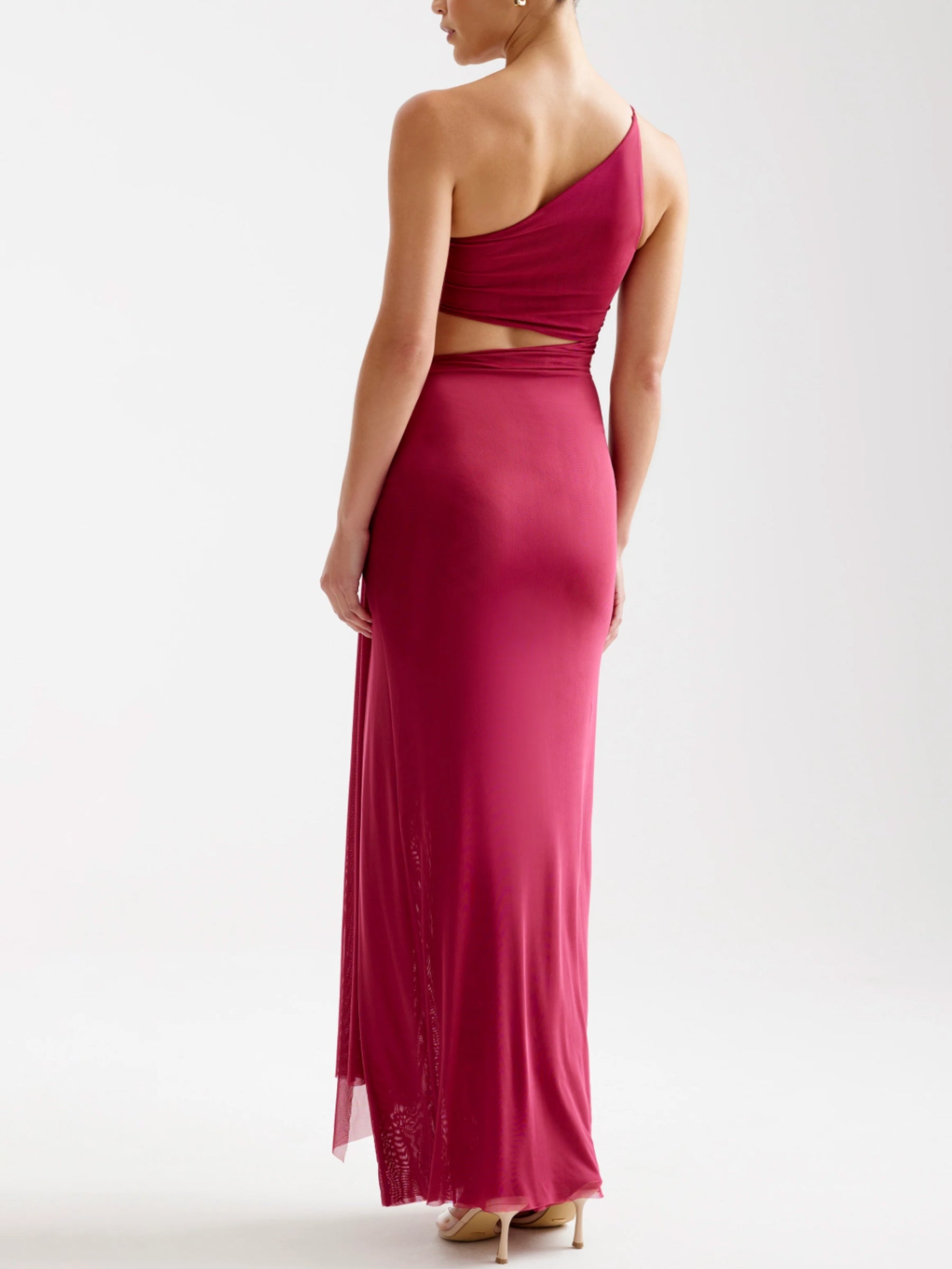 Asha Dress - Wine