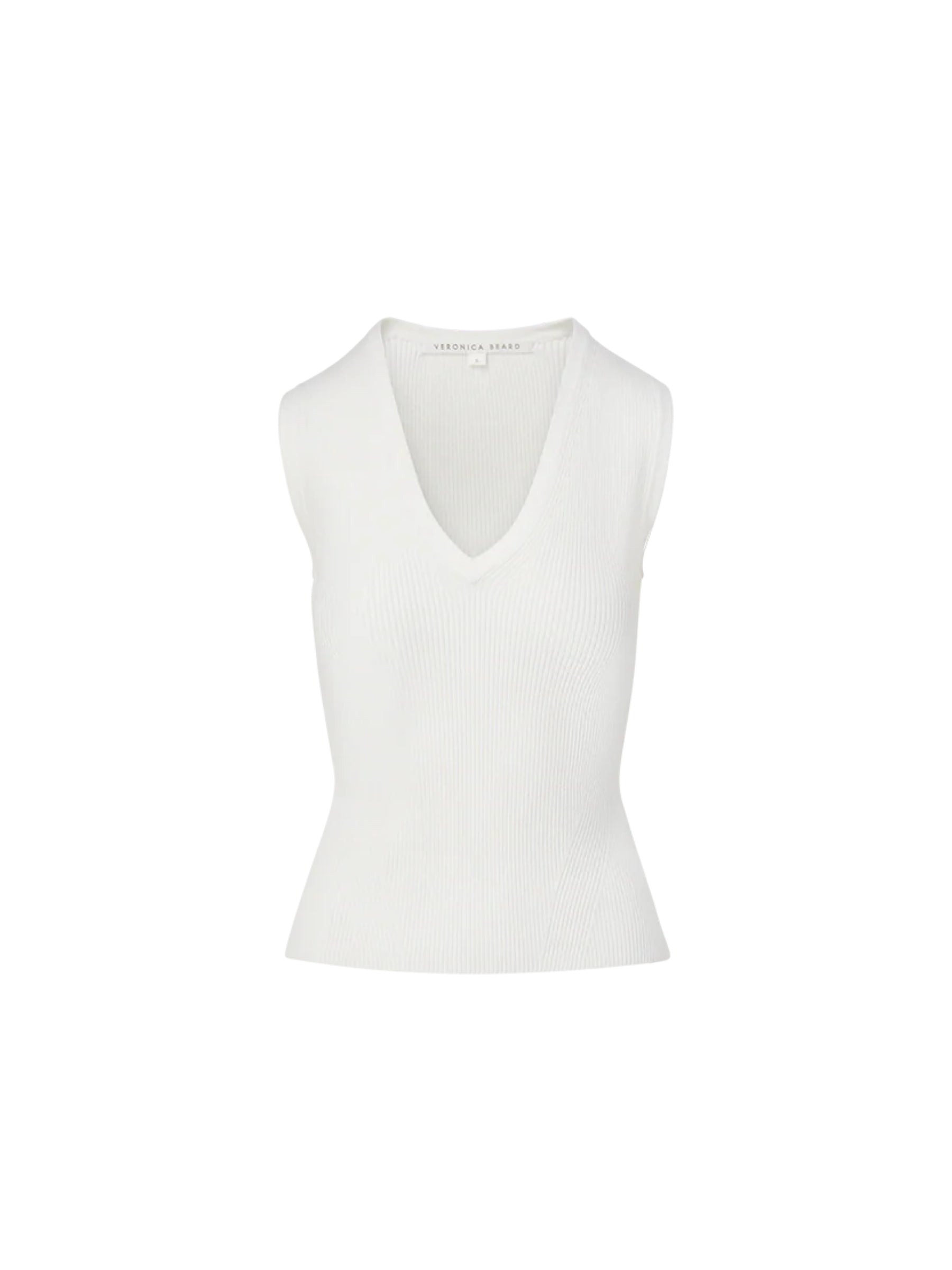 Sid Sleeveless Pullover - Off White by Veronica Beard — view 4