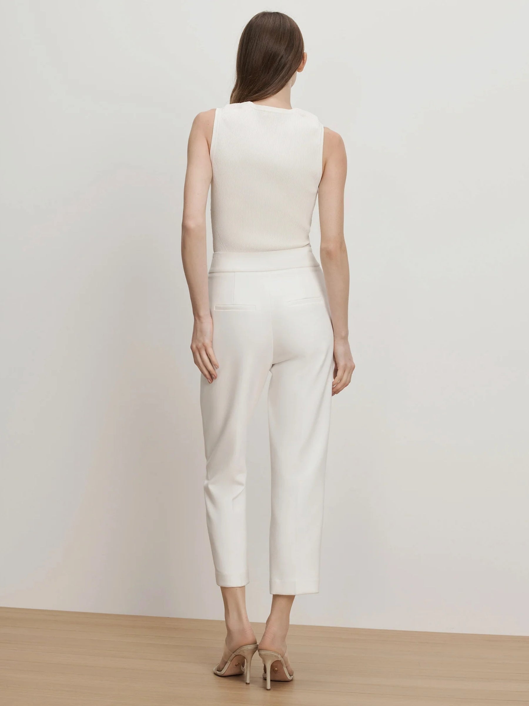 Sid Sleeveless Pullover - Off White by Veronica Beard — view 5