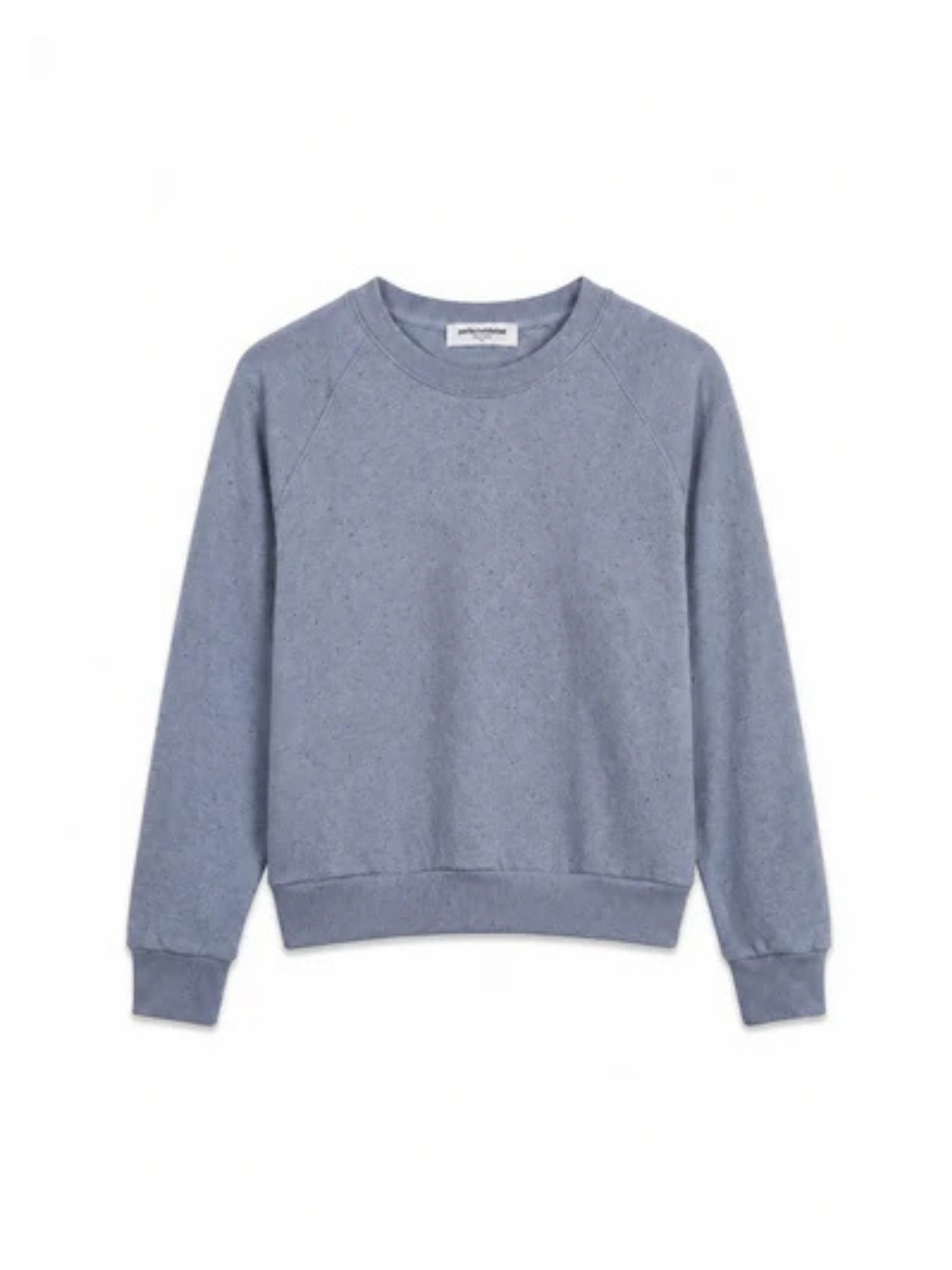 Perfect White Tee Alexi Crewneck in Turbulence, product-only front view
