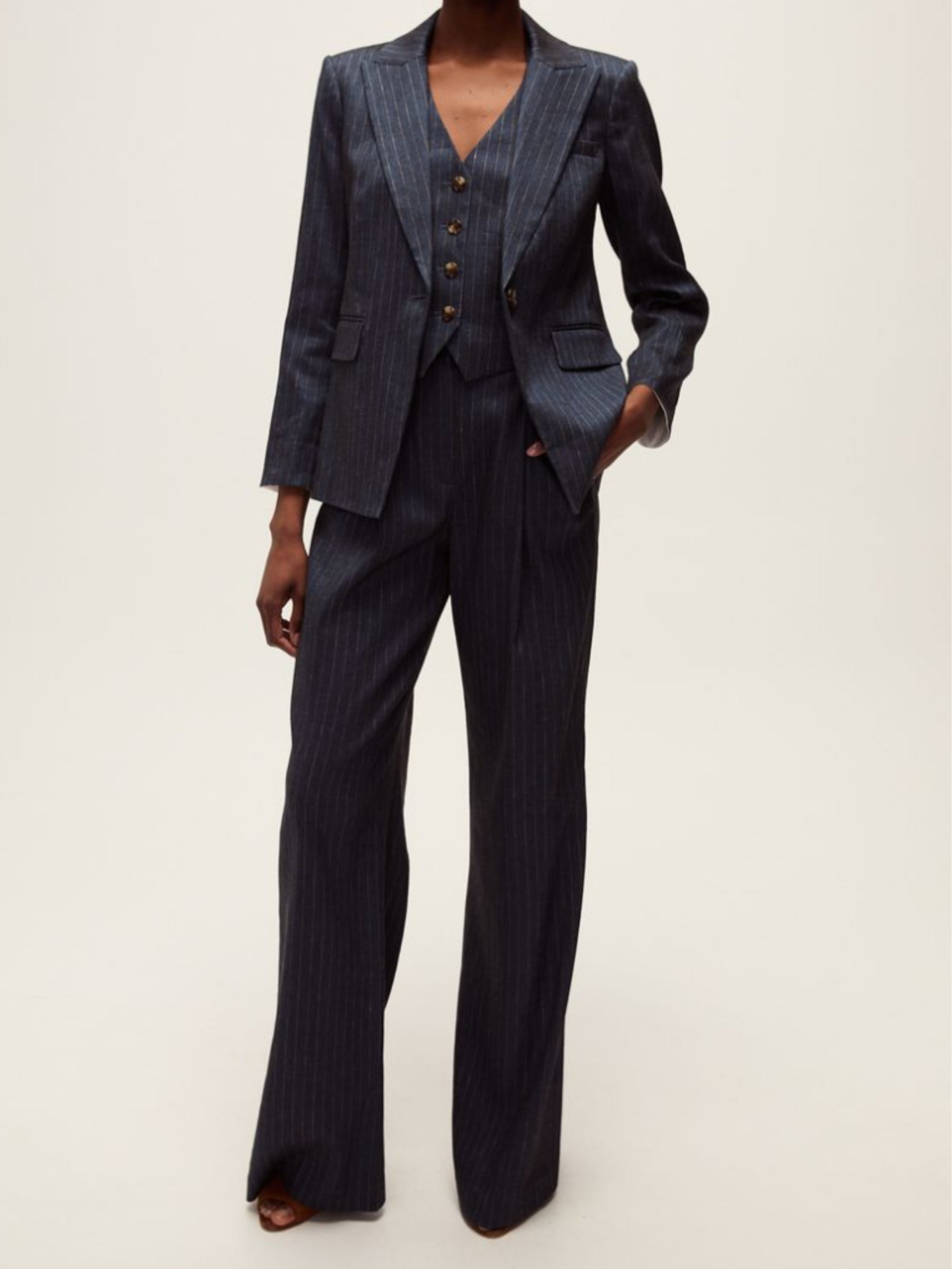 Obie Dickey Jacket - Pinstripe