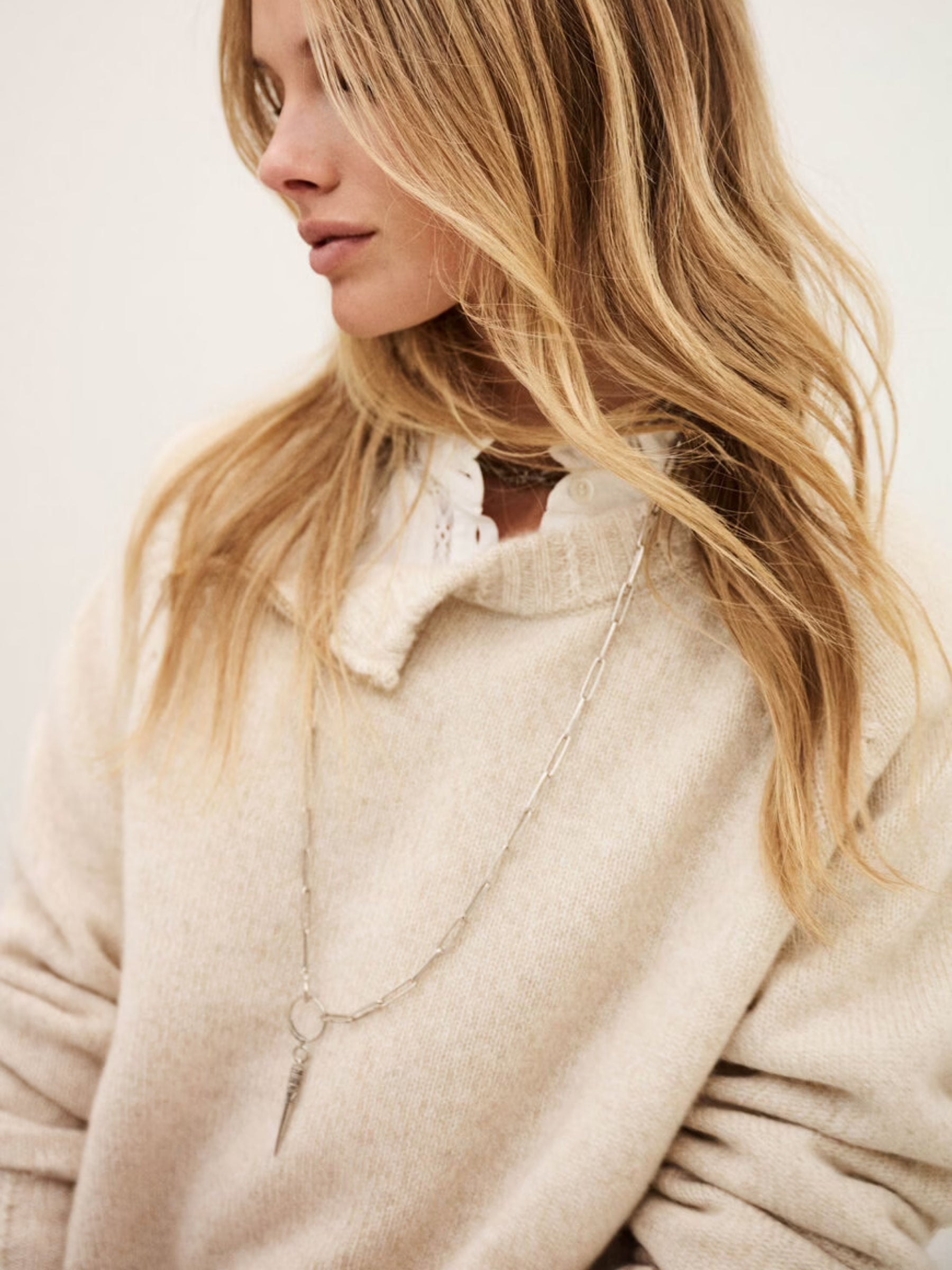 Corvy Jumper - Beige Mouline