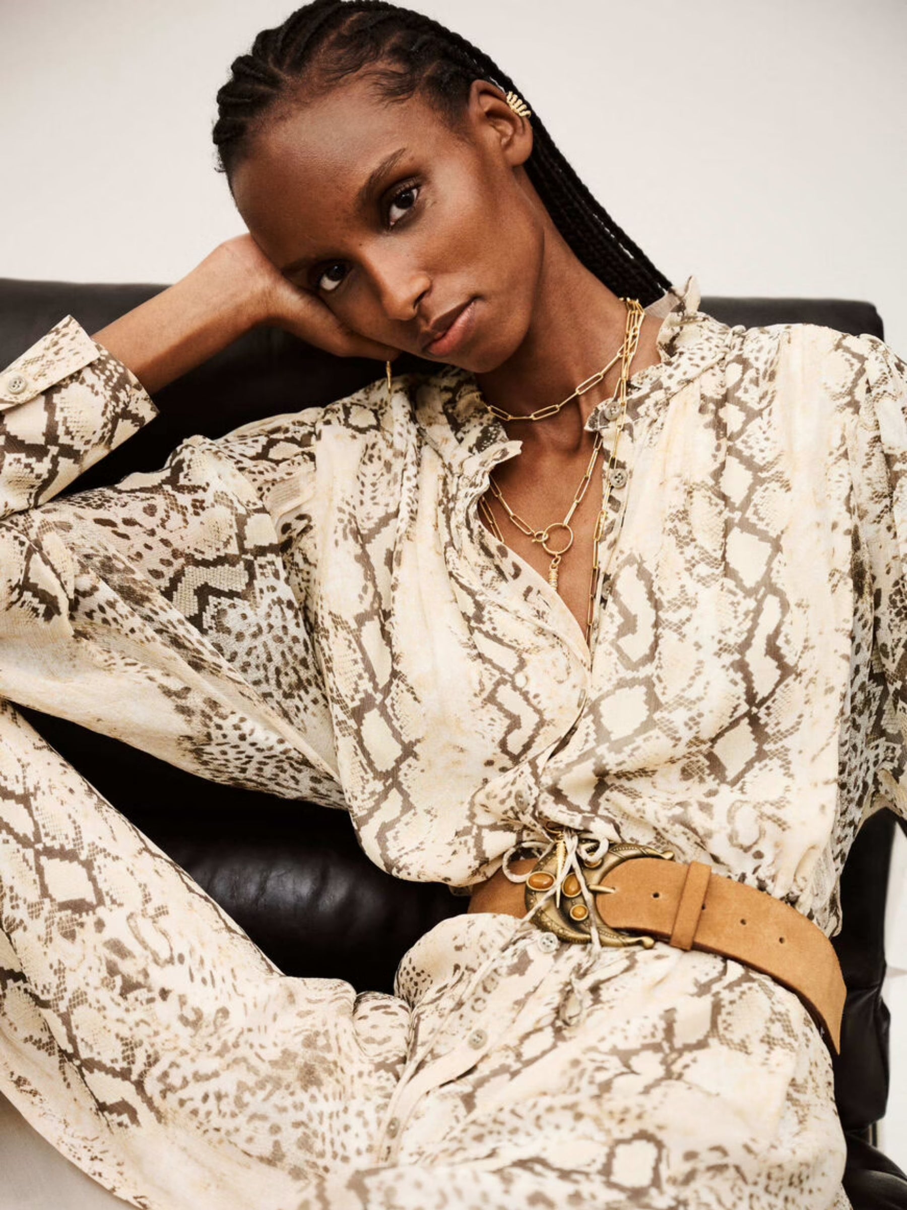 Sahara Dress - Ecru