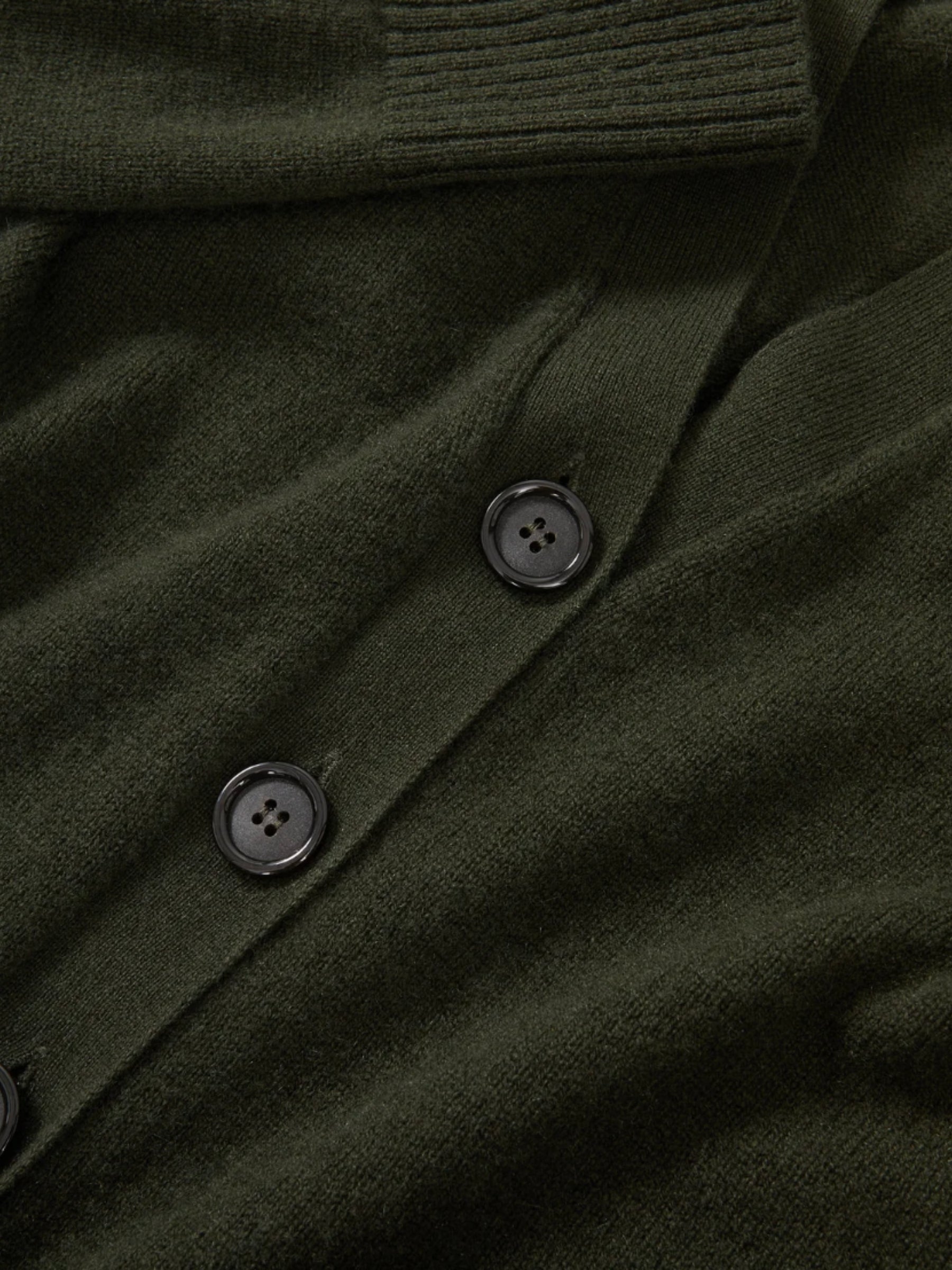 Solene Cashmere Cardigan - Loden