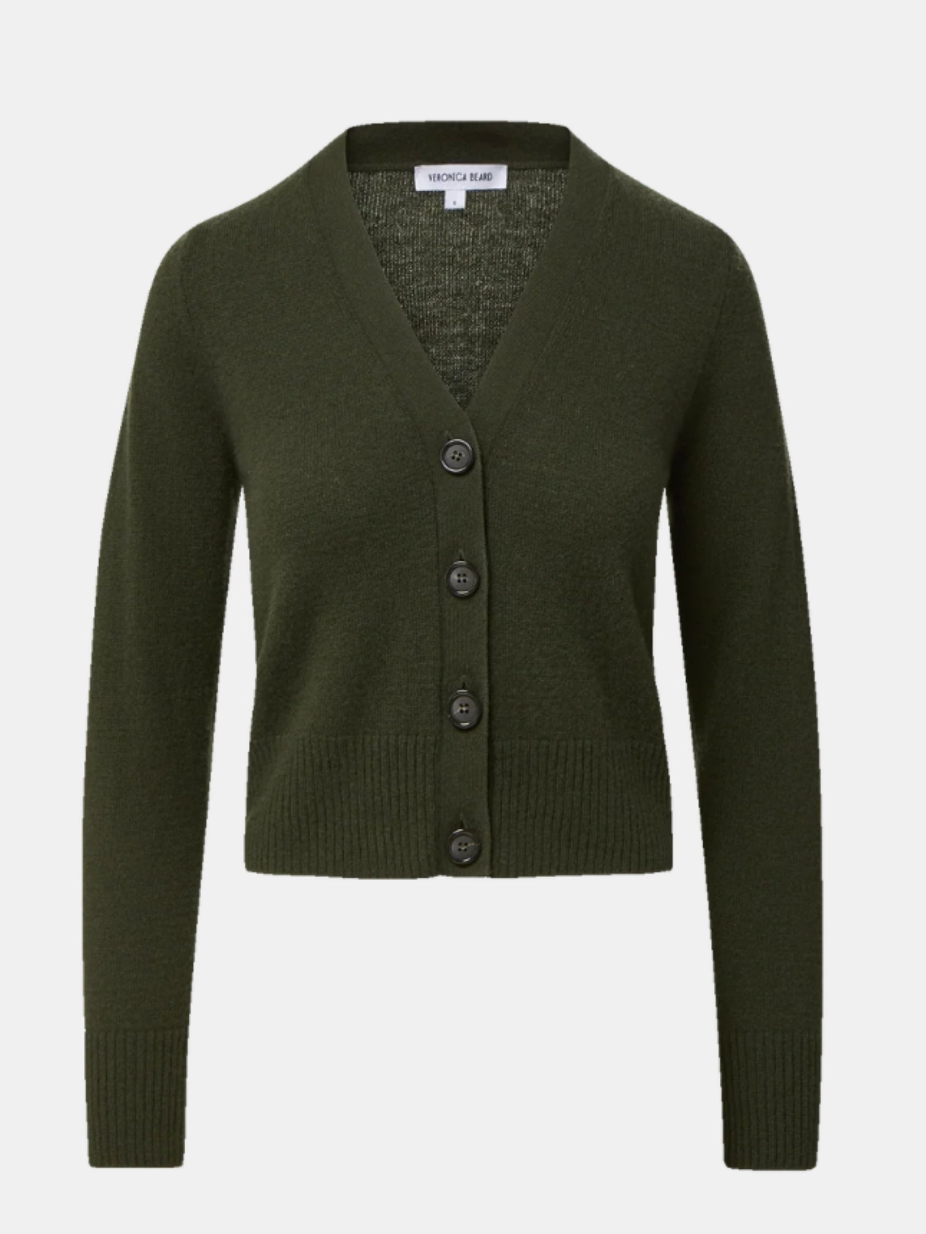 Solene Cashmere Cardigan - Loden