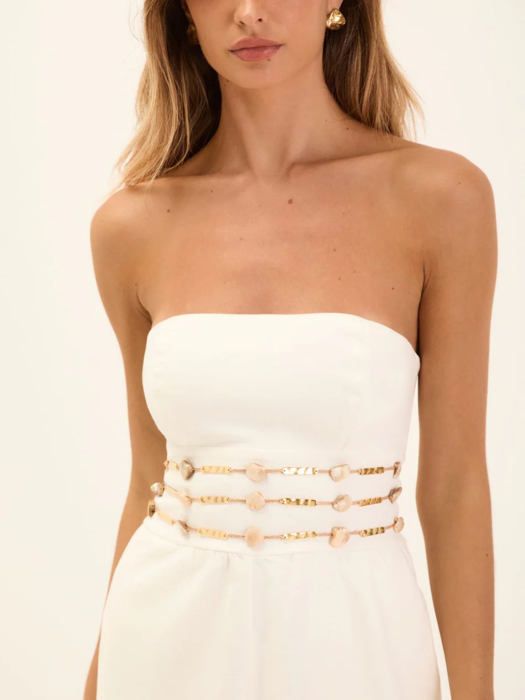 Grace Midi Dress - Off White